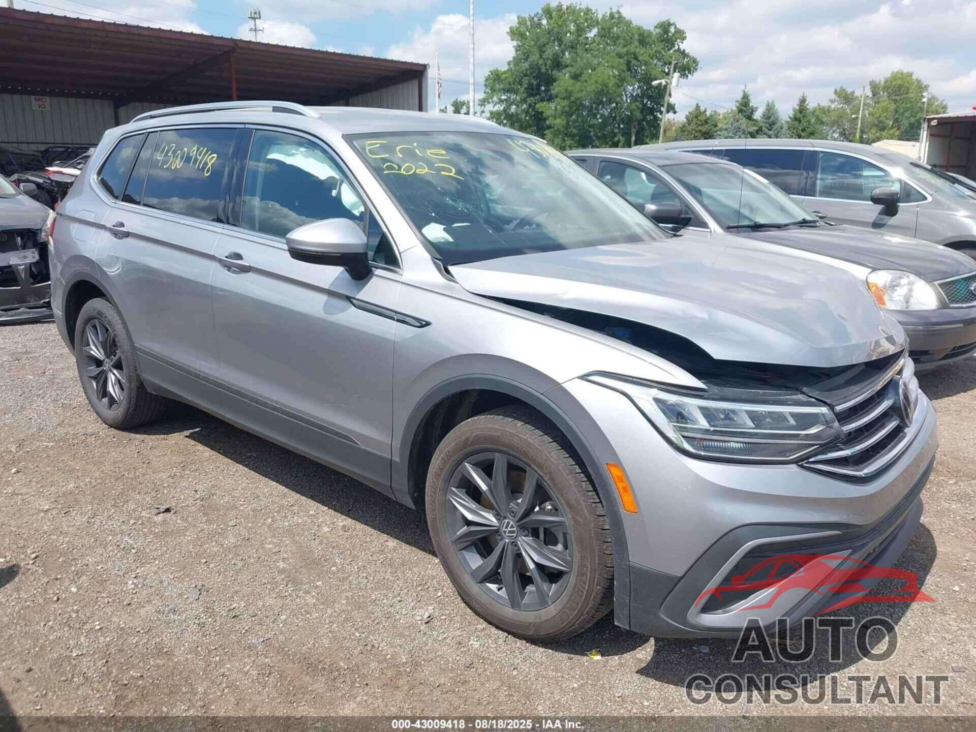 VOLKSWAGEN TIGUAN 2022 - 3VV2B7AXXNM156043