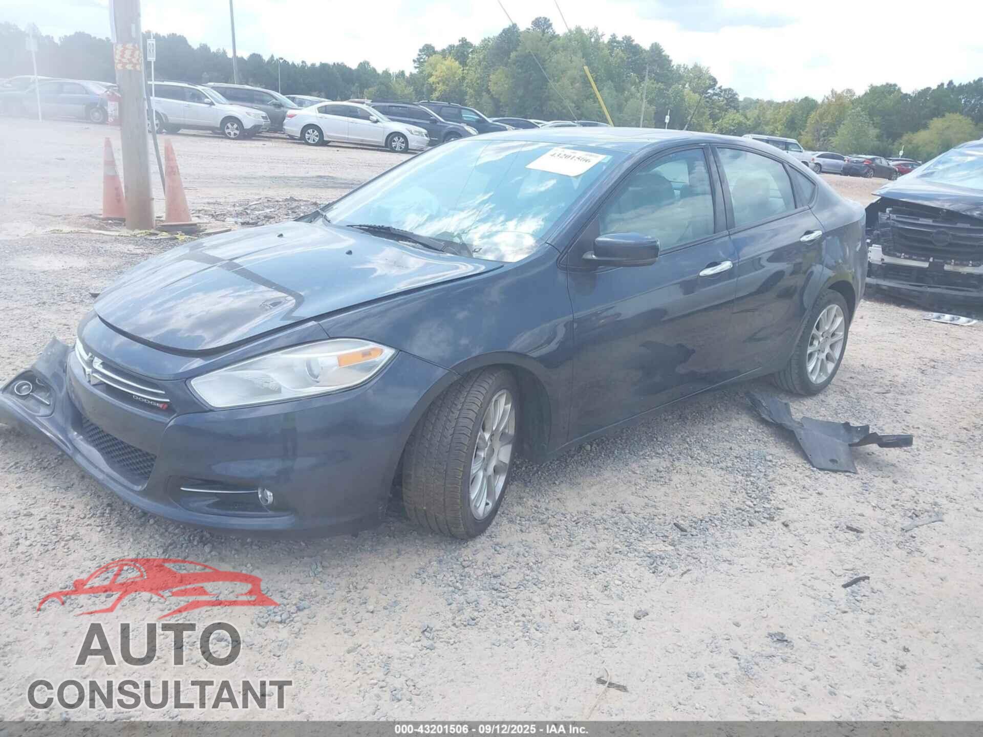 DODGE DART 2013 - 1C3CDFCA1DD298568