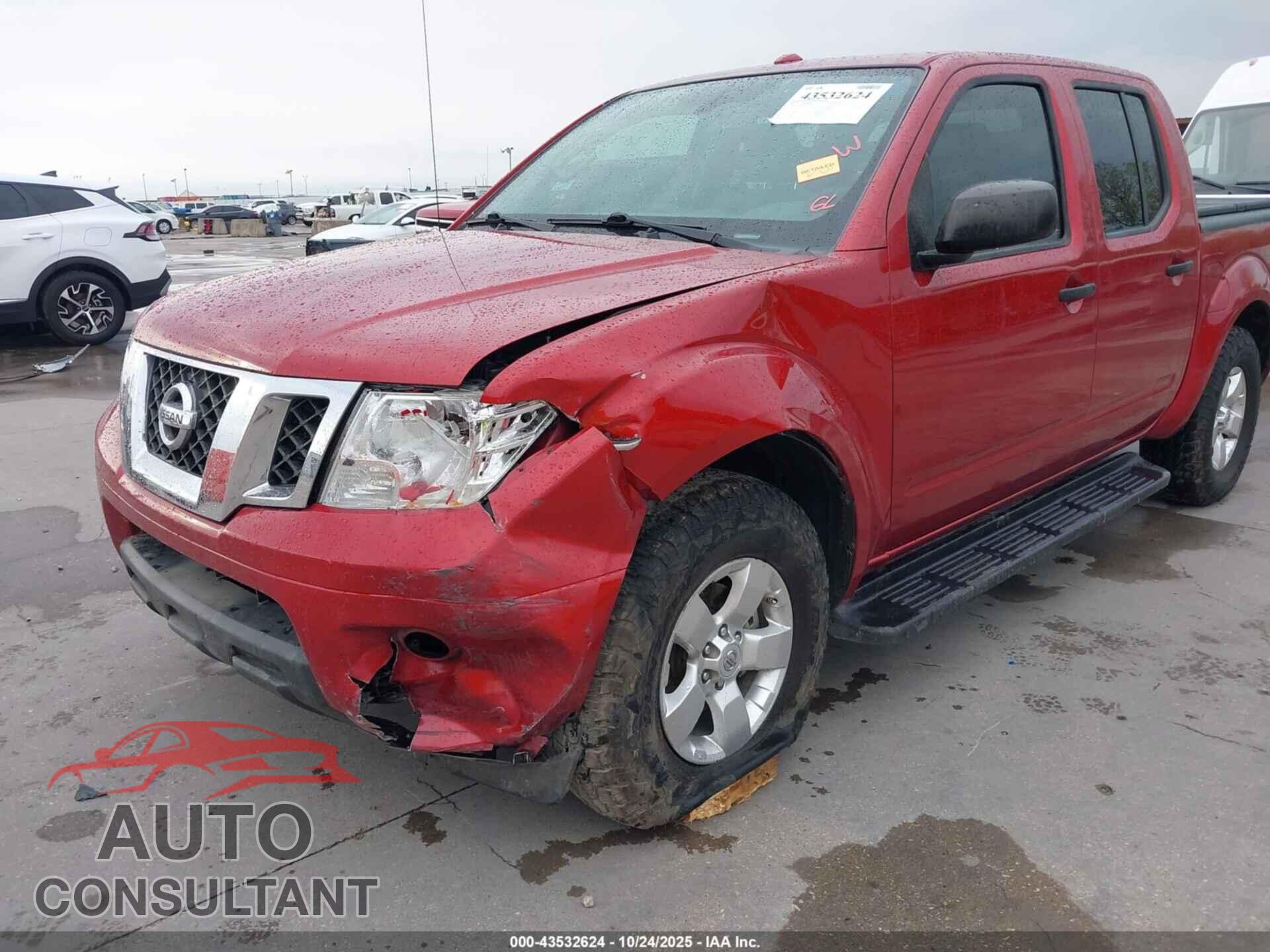 NISSAN FRONTIER 2012 - 1N6AD0ER9CC441237