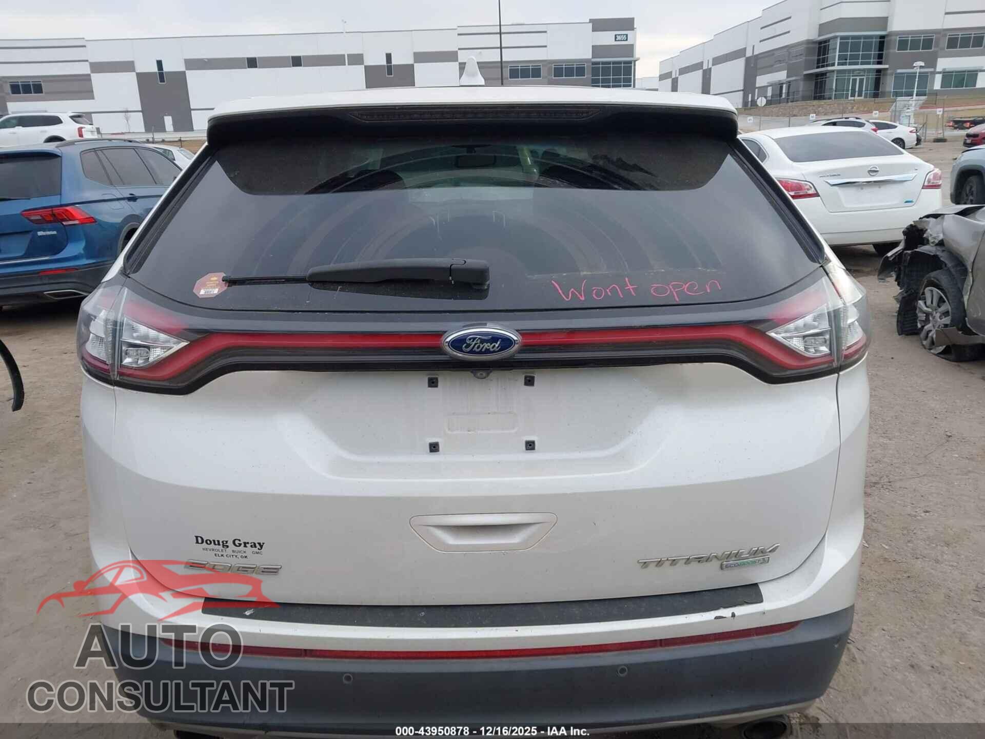 FORD EDGE 2015 - 2FMTK3K96FBB73125