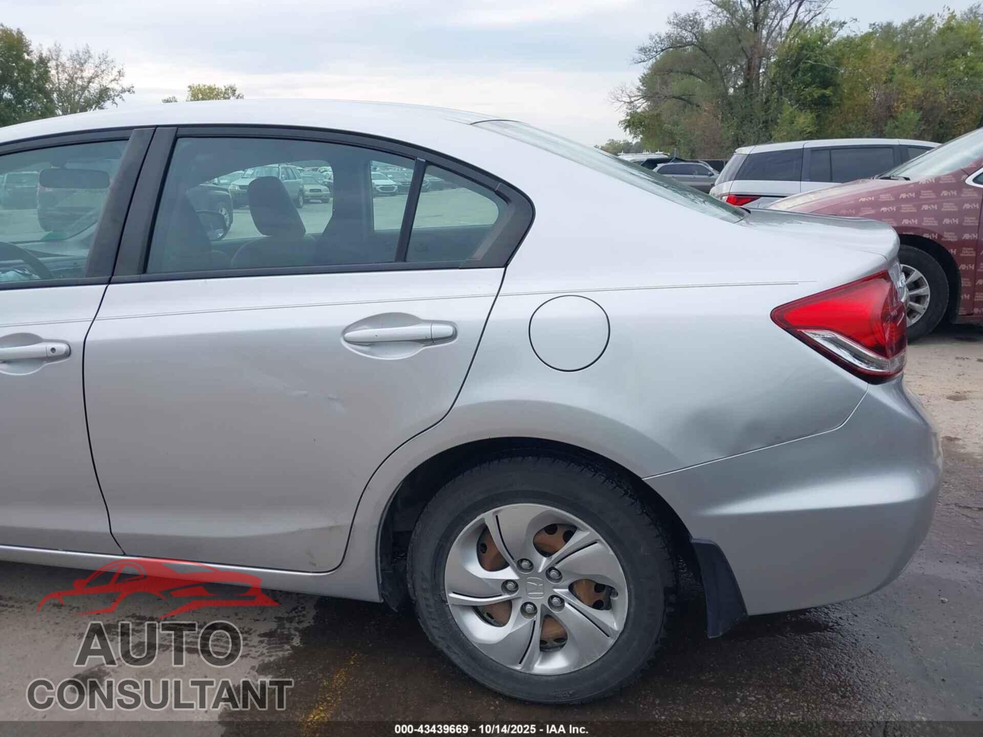HONDA CIVIC 2013 - 19XFB2F58DE045199