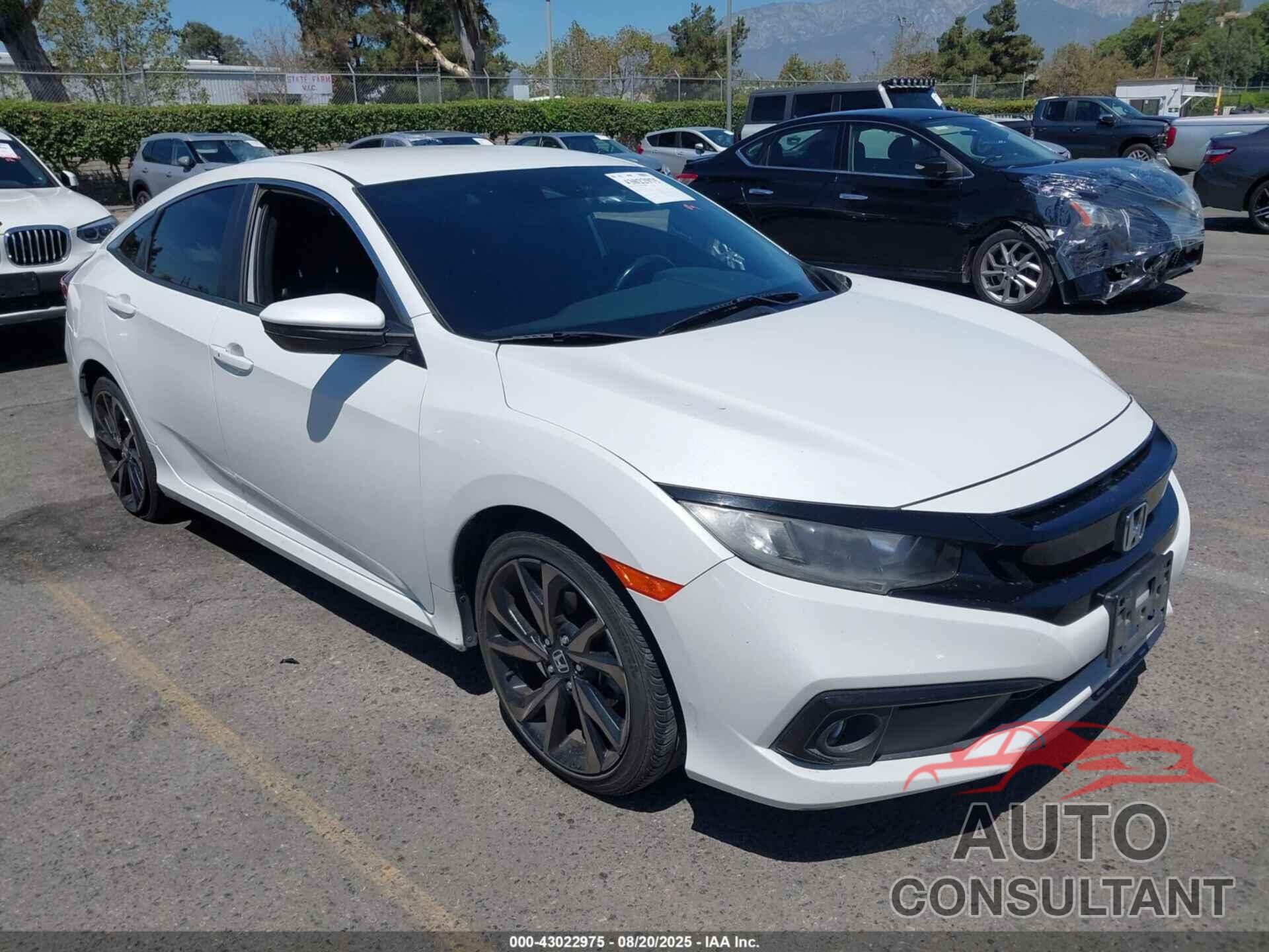 HONDA CIVIC 2019 - 2HGFC2F81KH548194