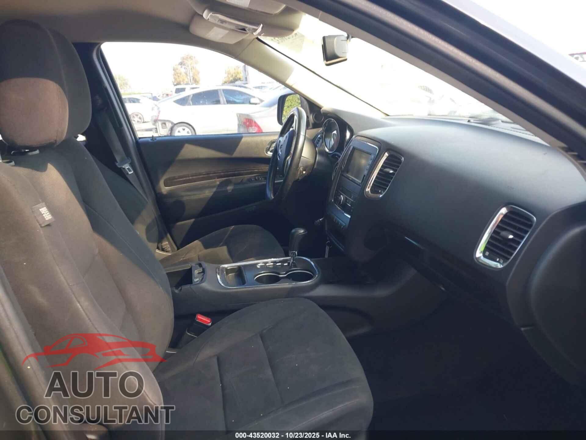 DODGE DURANGO 2011 - 1D4RD4GG2BC729238