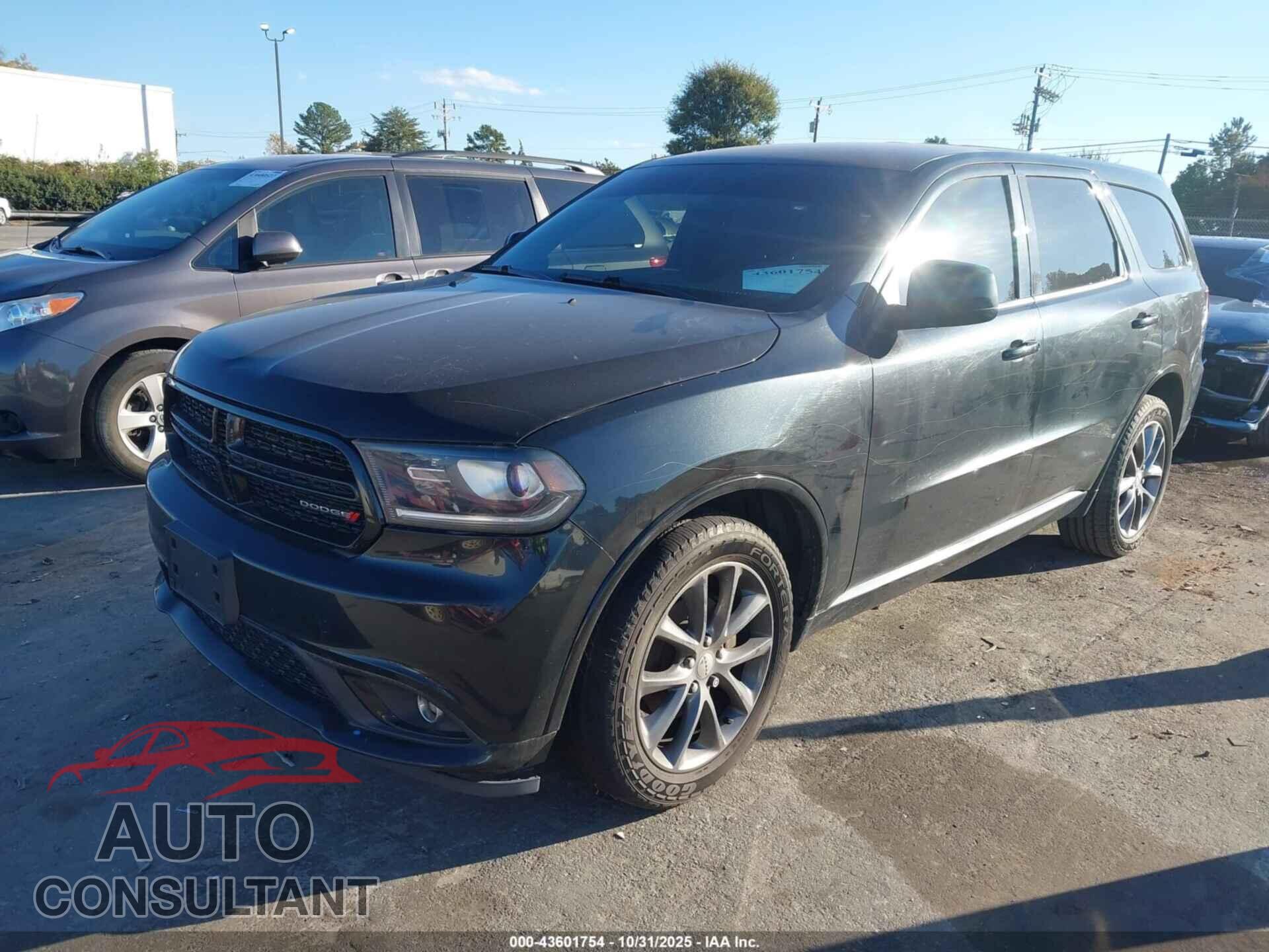 DODGE DURANGO 2014 - 1C4RDJAG1EC503538