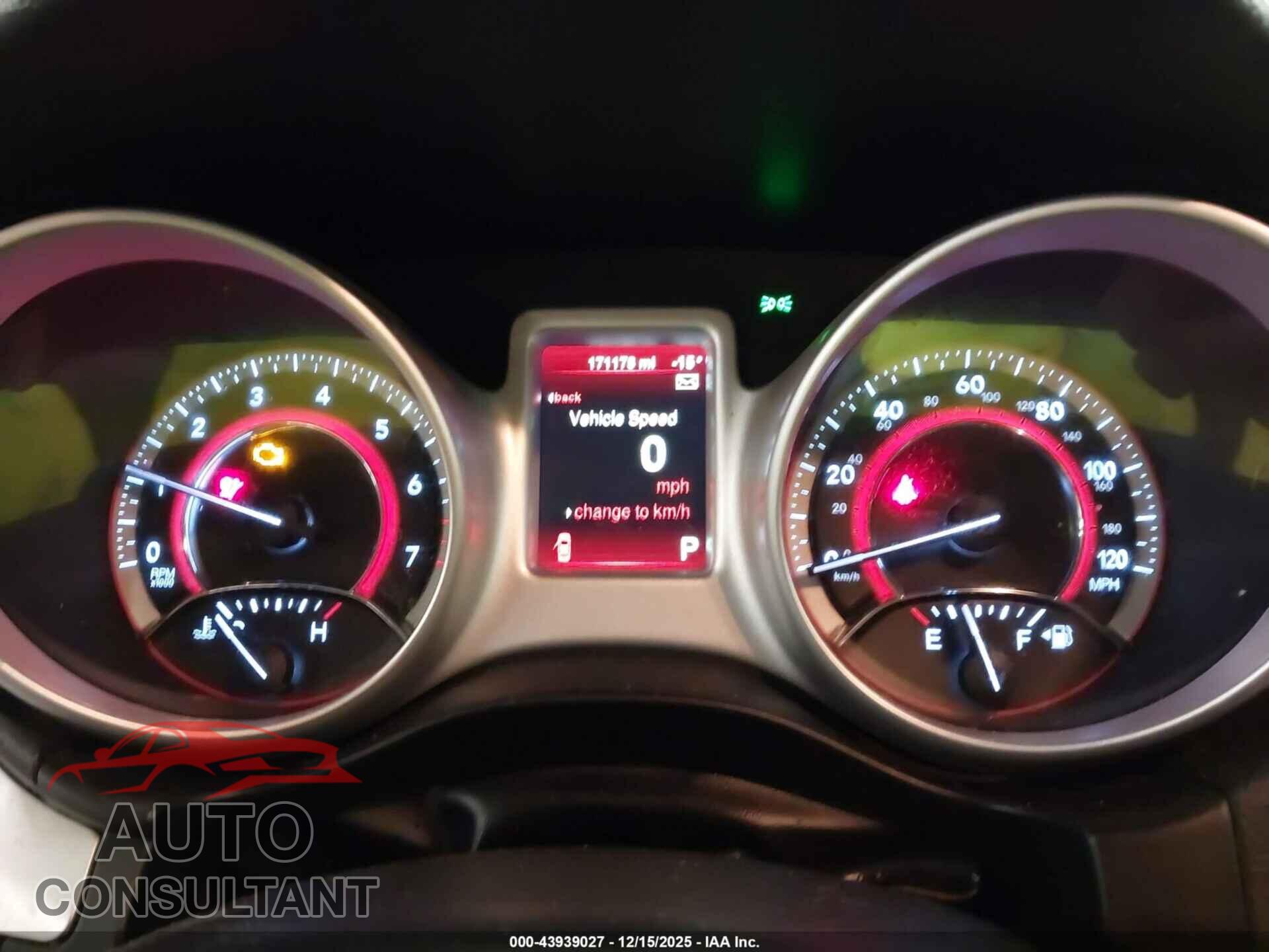 DODGE JOURNEY 2015 - 3C4PDCAB9FT577772