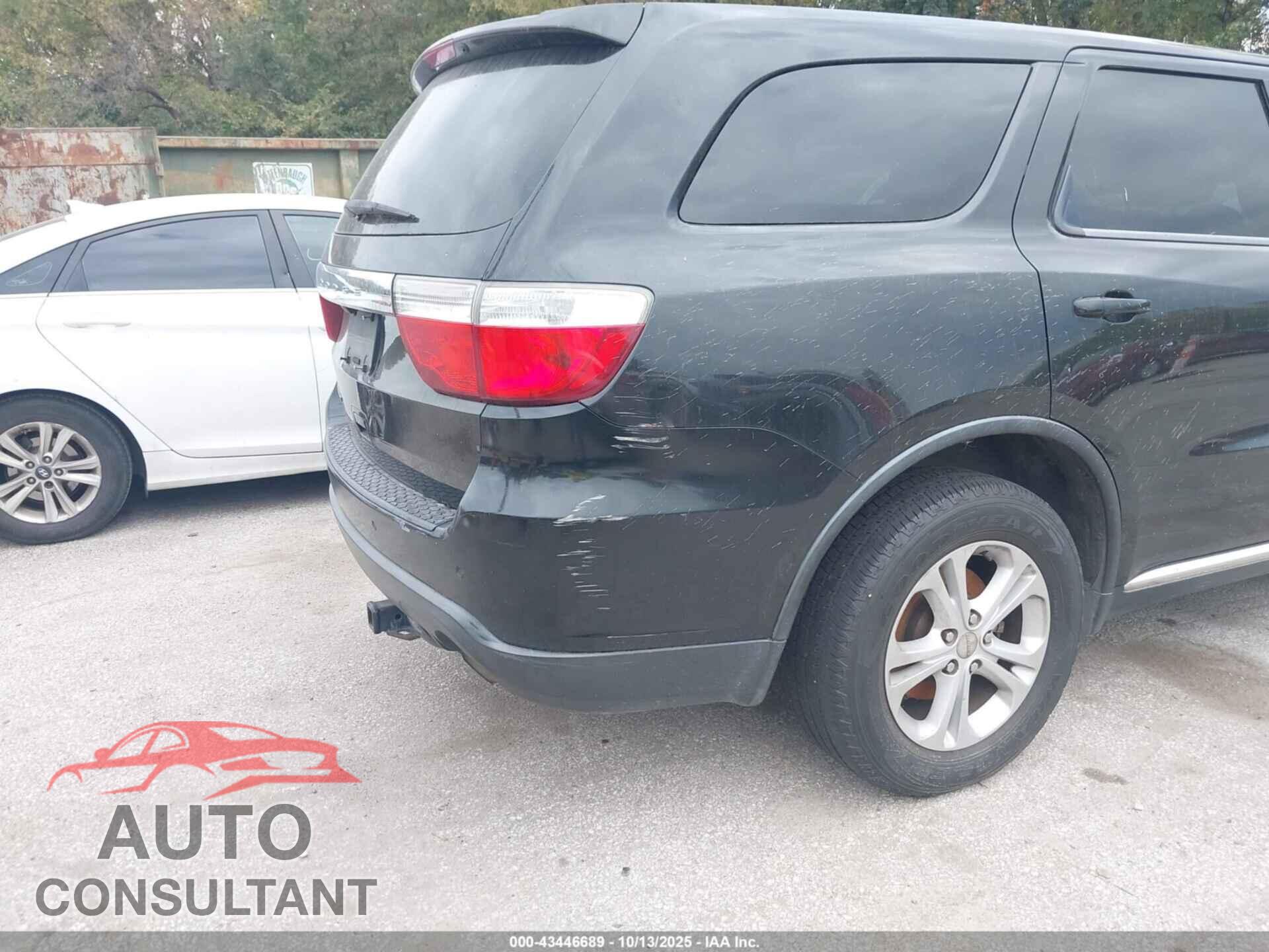 DODGE DURANGO 2013 - 1C4RDHAG6DC691836