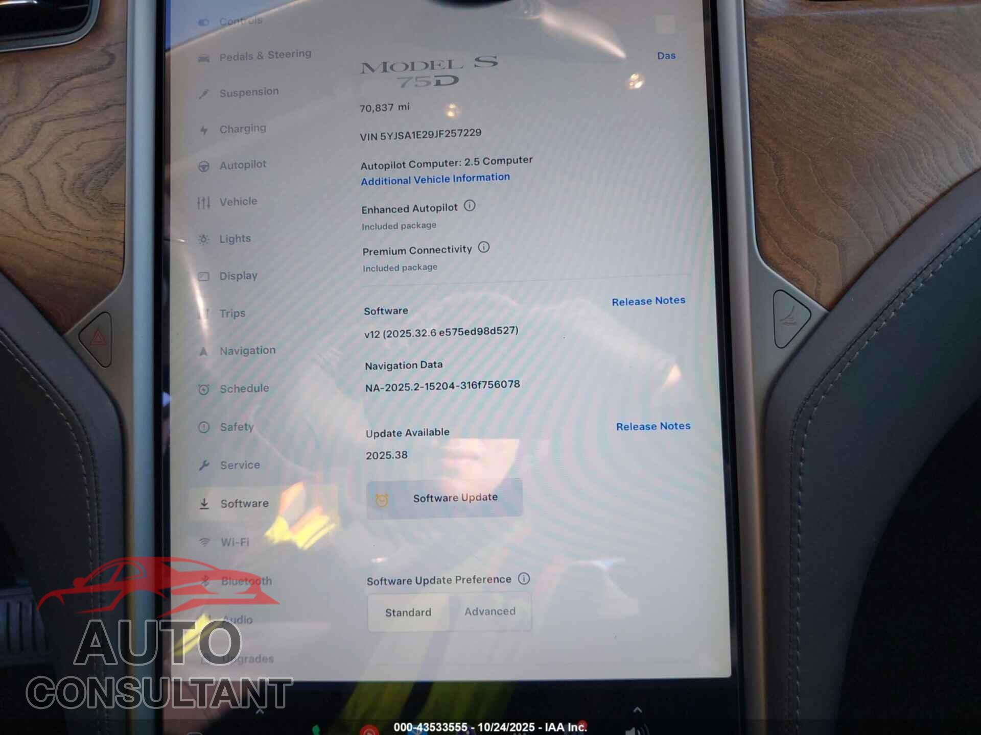 TESLA MODEL S 2018 - 5YJSA1E29JF257229