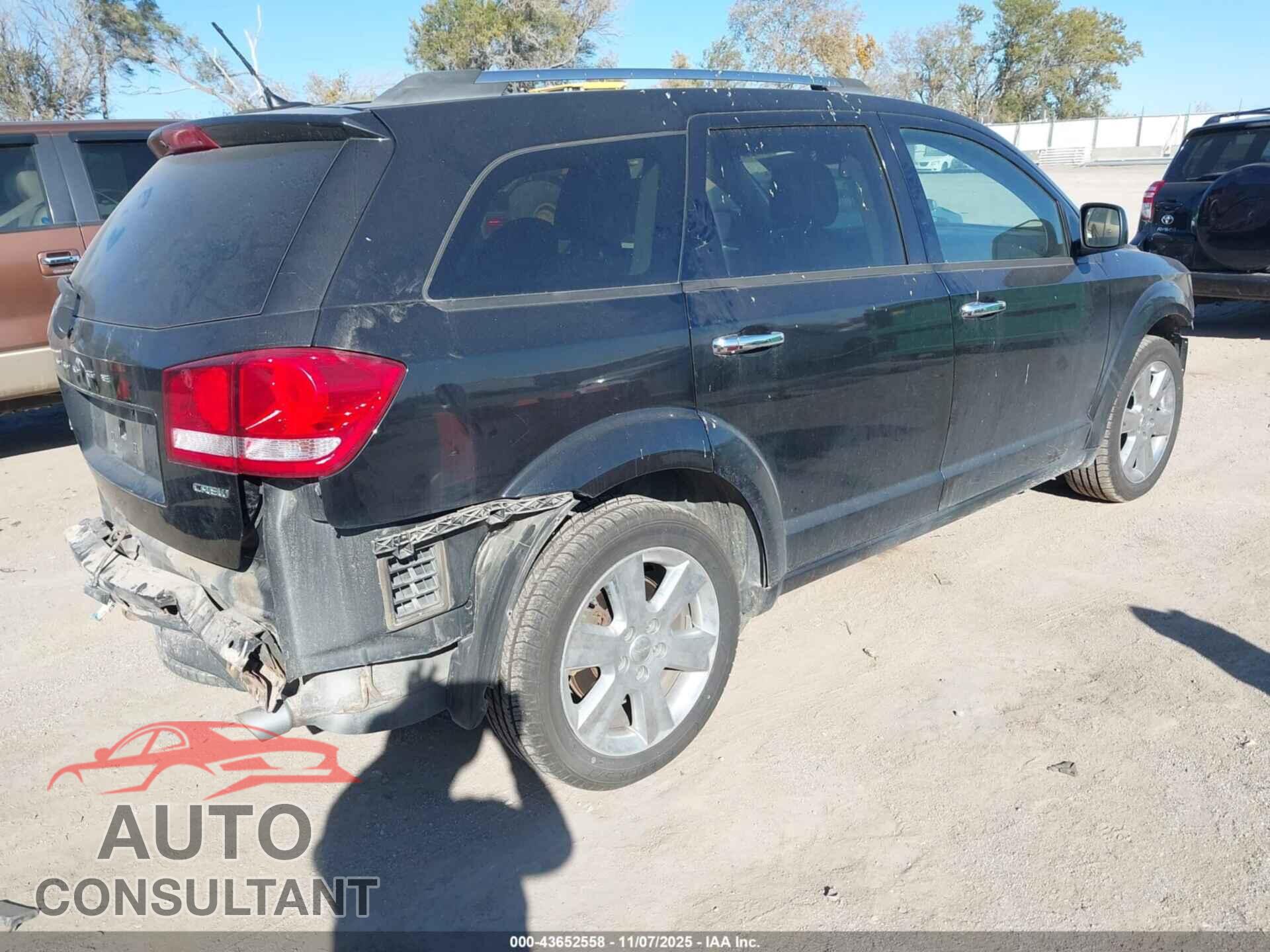 DODGE JOURNEY 2012 - 3C4PDCDG7CT304770