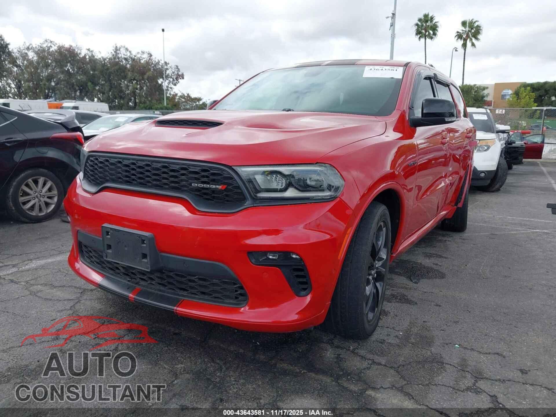 DODGE DURANGO 2021 - 1C4SDHCT9MC573274