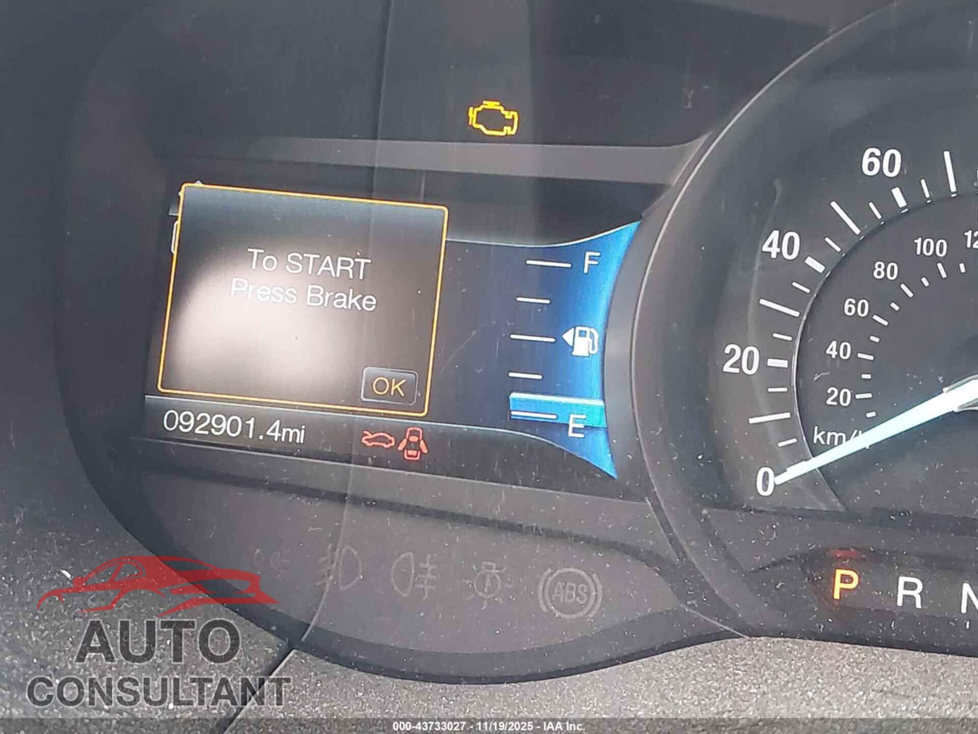FORD EDGE 2015 - 2FMTK4AP7FBB67095