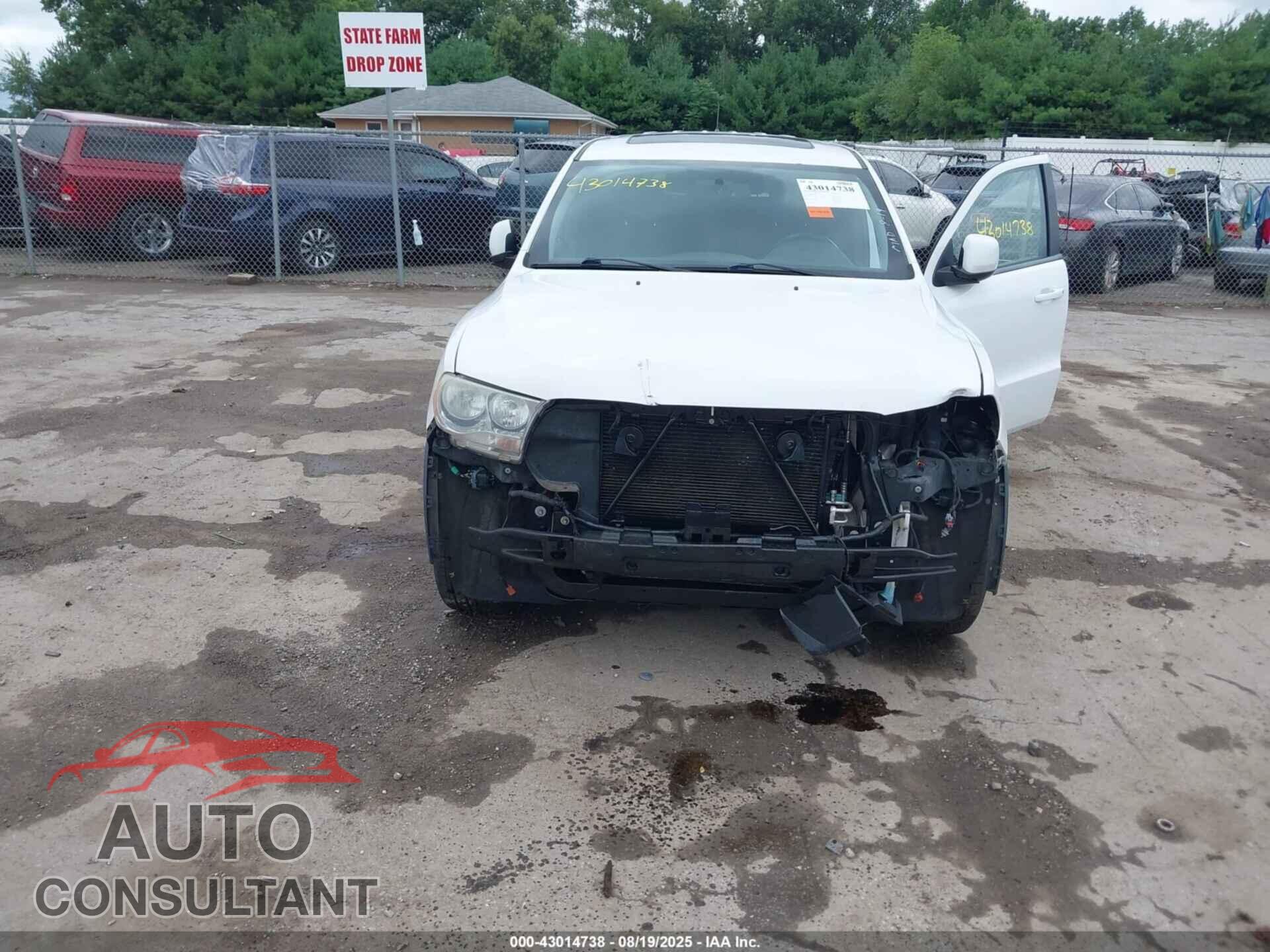 DODGE DURANGO 2013 - 1C4RDJAG5DC510250