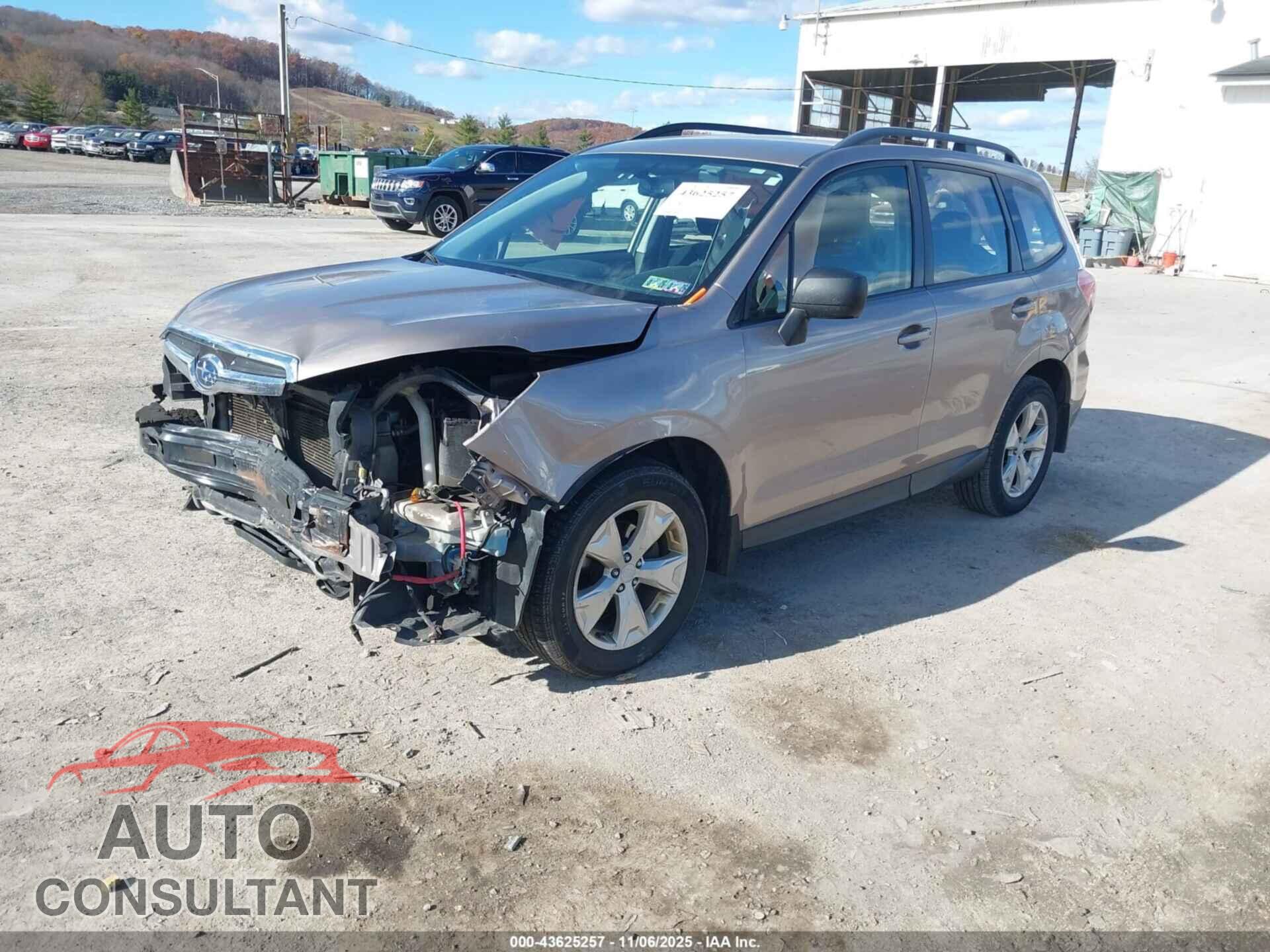 SUBARU FORESTER 2015 - JF2SJABC8FH526049