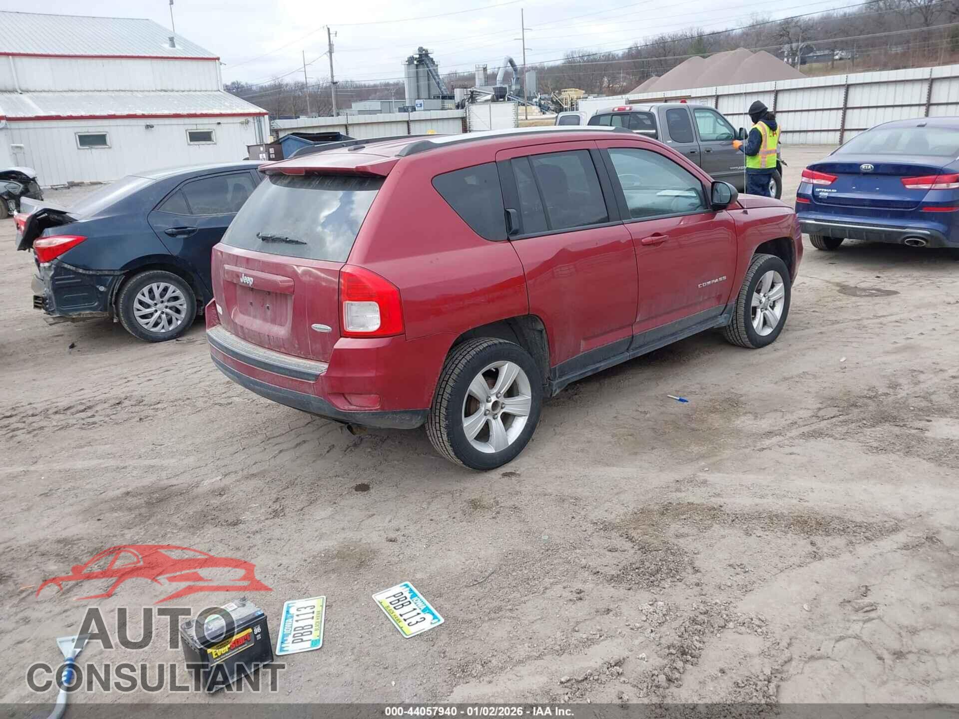 JEEP COMPASS 2012 - 1C4NJCEA8CD652500