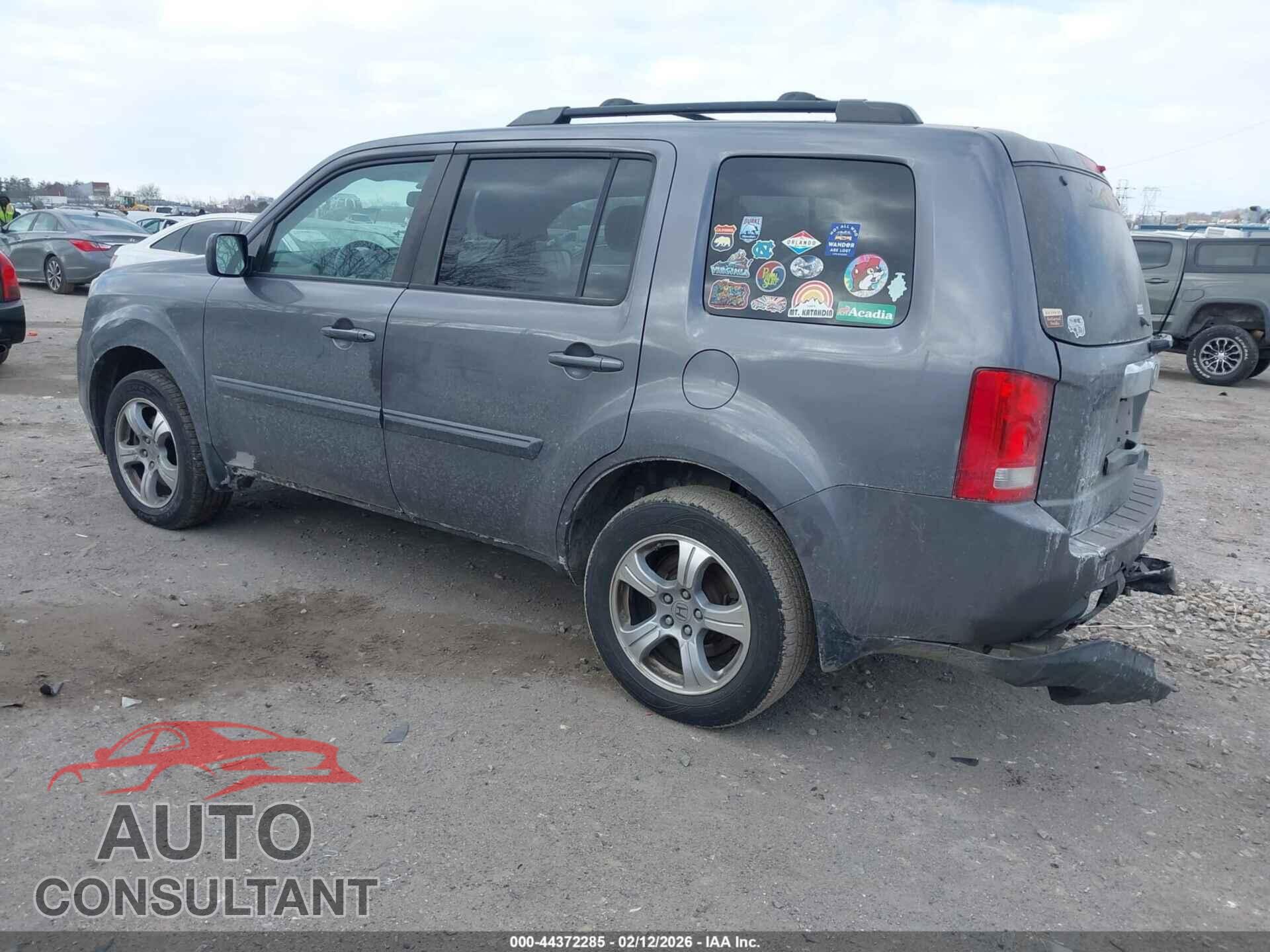 HONDA PILOT 2014 - 5FNYF4H53EB012869