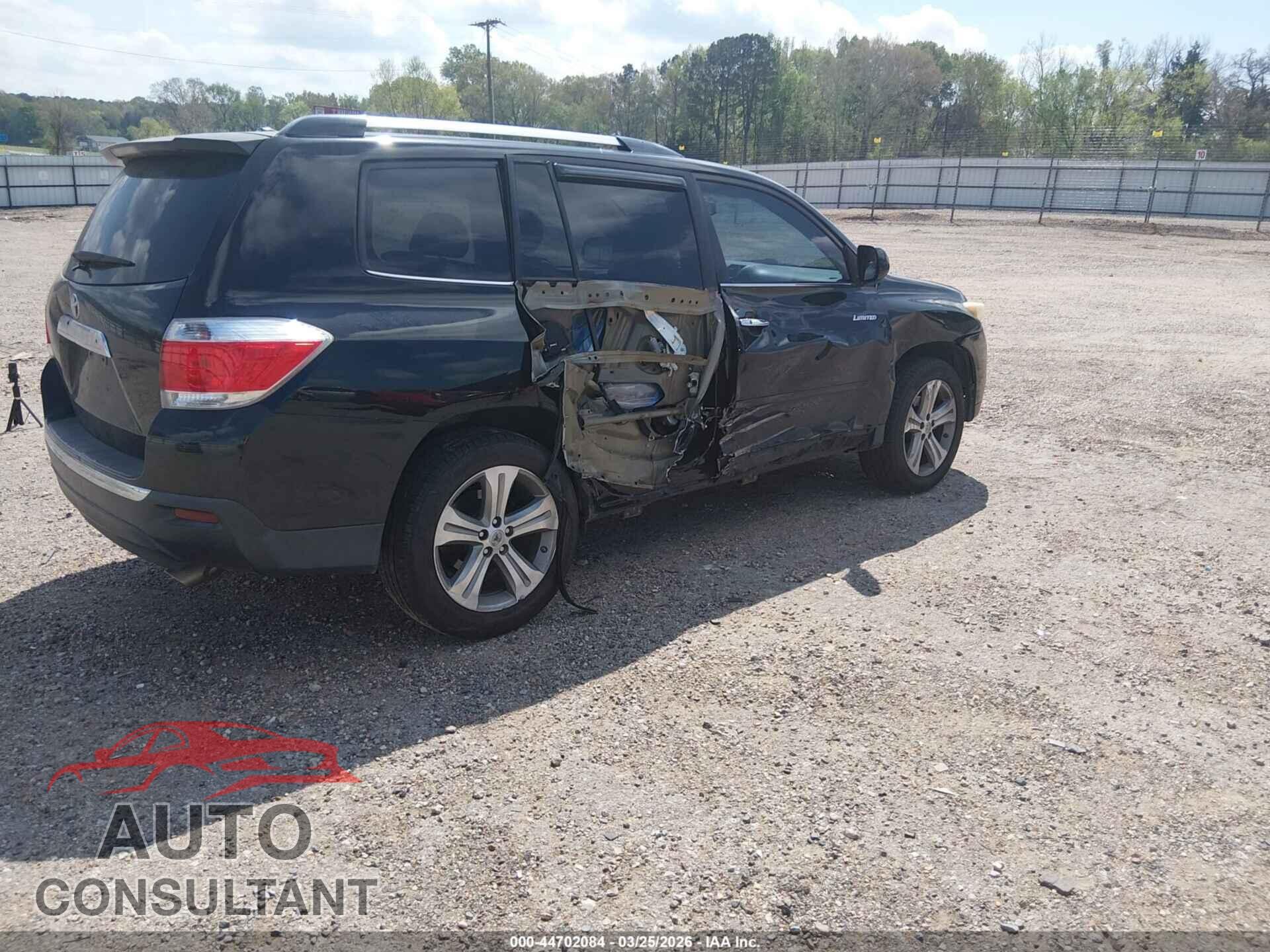 TOYOTA HIGHLANDER 2011 - 5TDYK3EH3BS044166