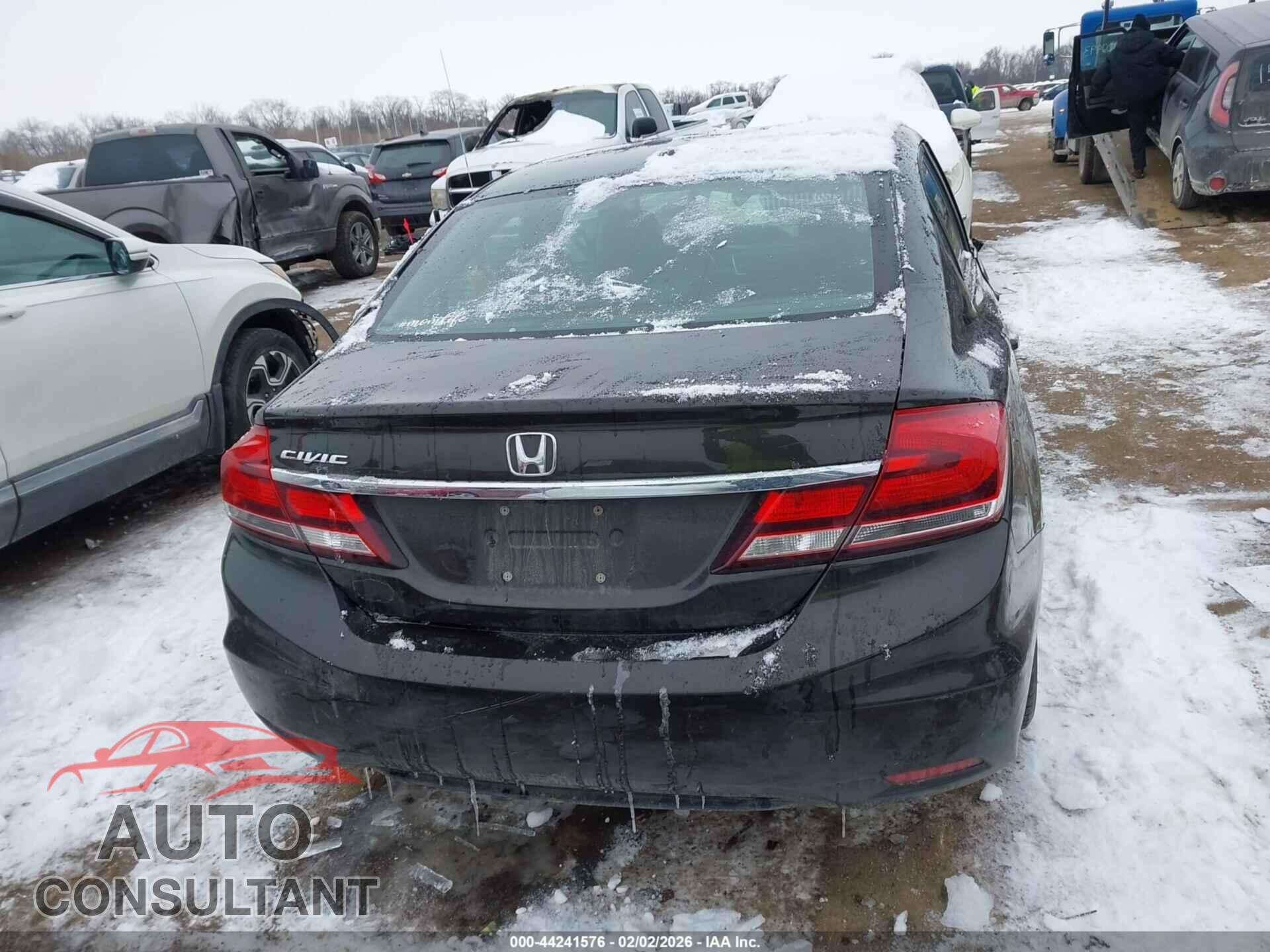 HONDA CIVIC 2013 - 19XFB2F97DE037873