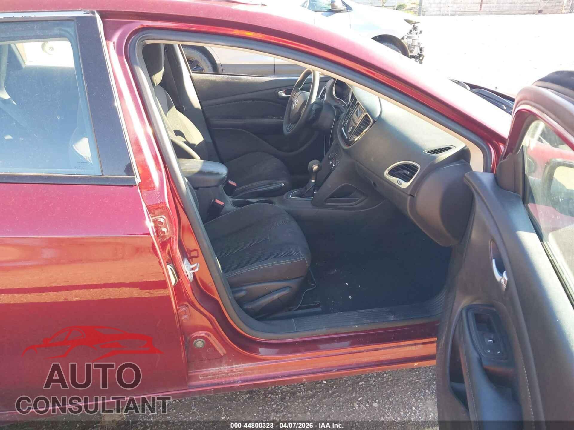 DODGE DART 2015 - 1C3CDFBB2FD374389