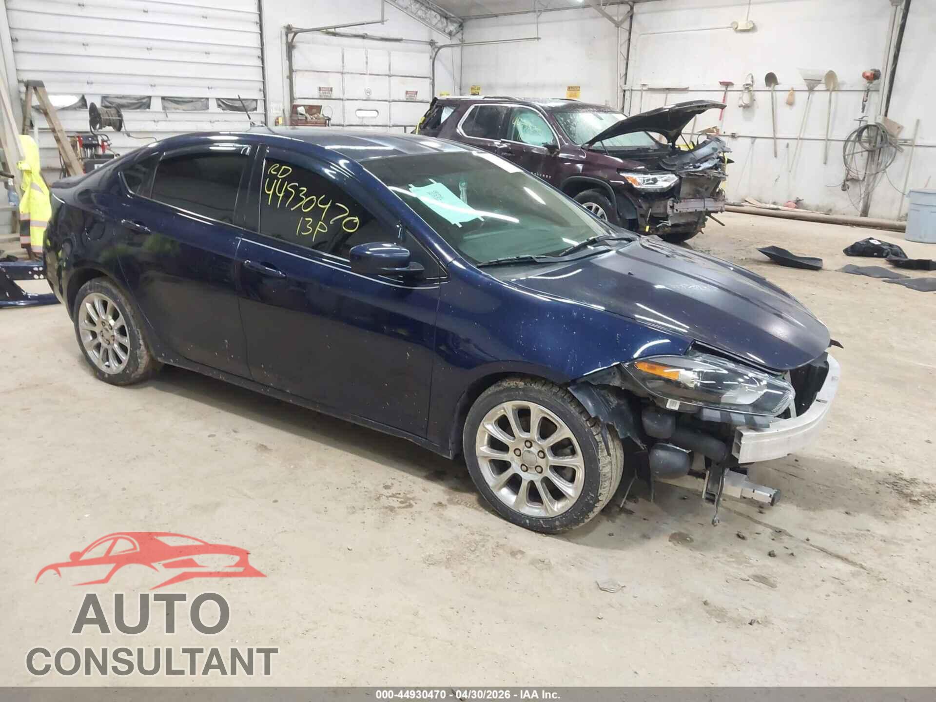 DODGE DART 2013 - 1C3CDFBA4DD295097