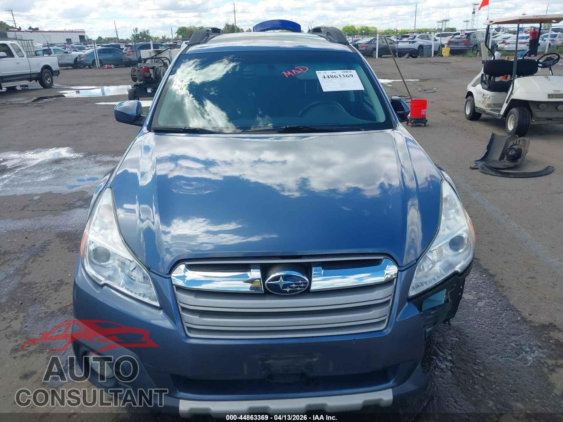 SUBARU OUTBACK 2014 - 4S4BRBLC5E3229727
