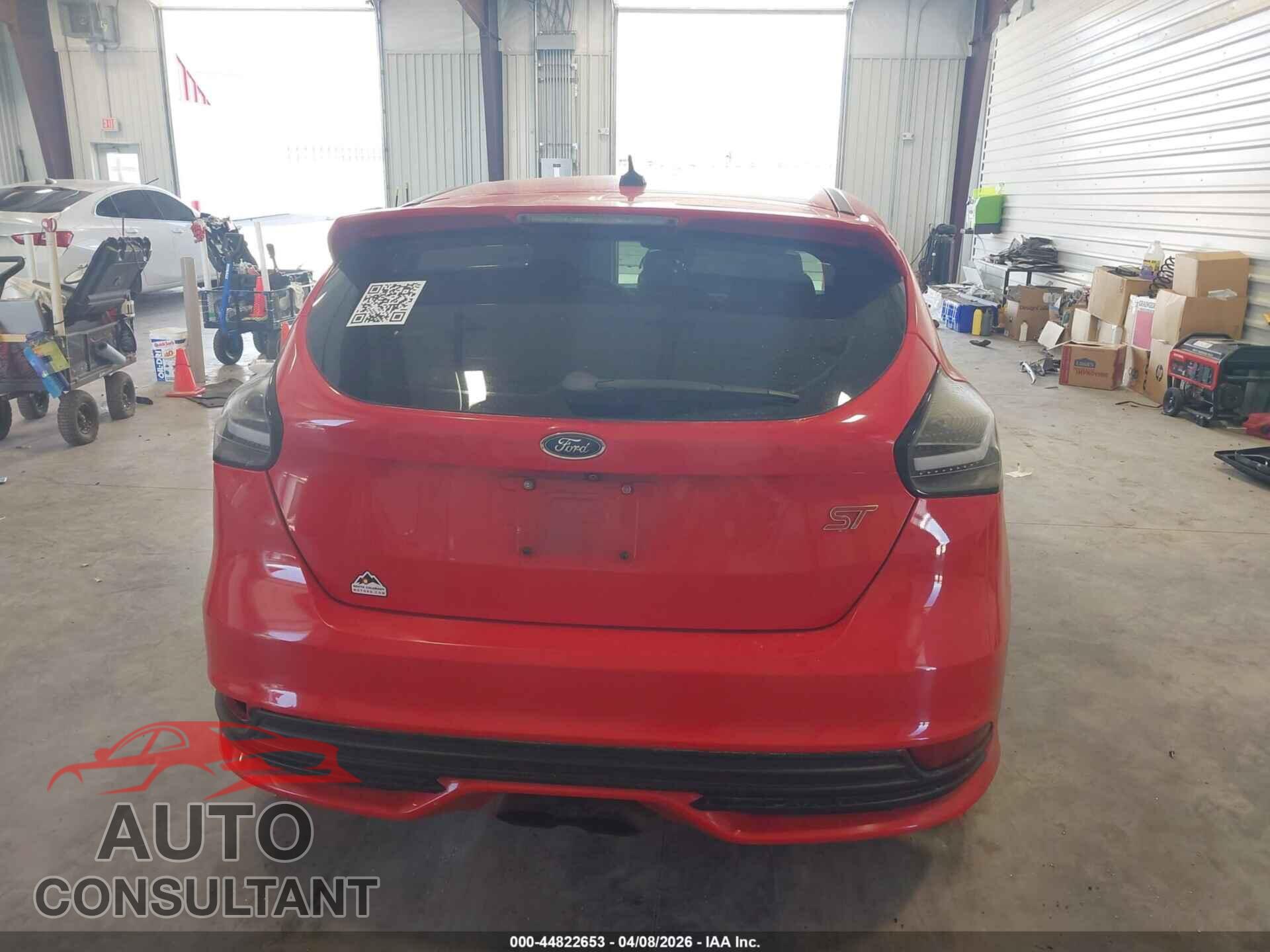 FORD FOCUS ST 2017 - 1FADP3L92HL334135