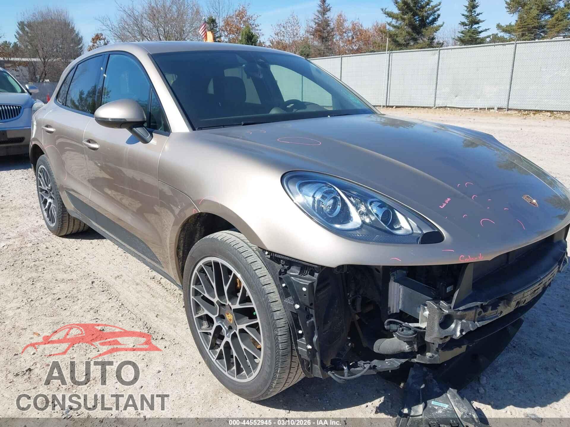 PORSCHE MACAN 2017 - WP1AA2A58HLB82224