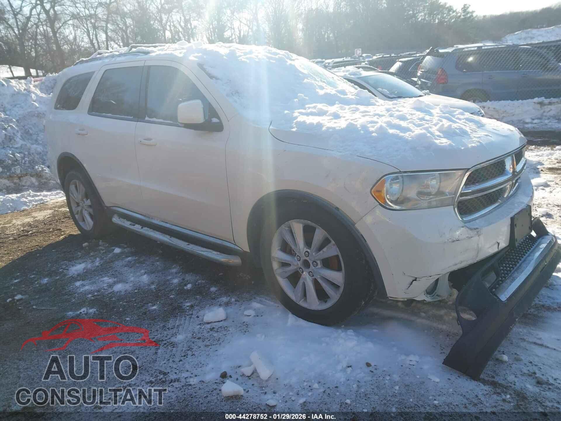DODGE DURANGO 2012 - 1C4SDJDT9CC153664