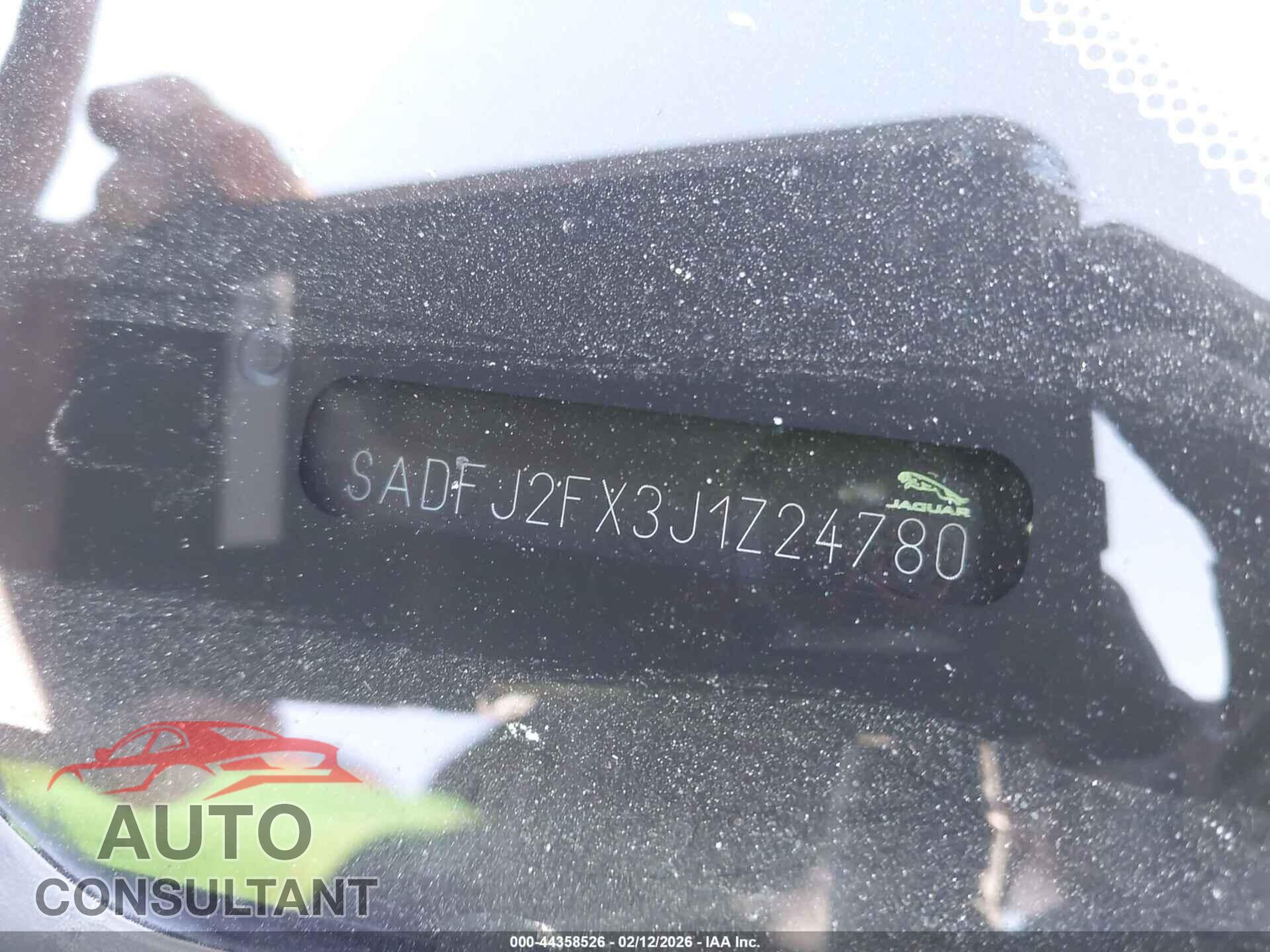 JAGUAR E-PACE 2018 - SADFJ2FX3J1Z24780