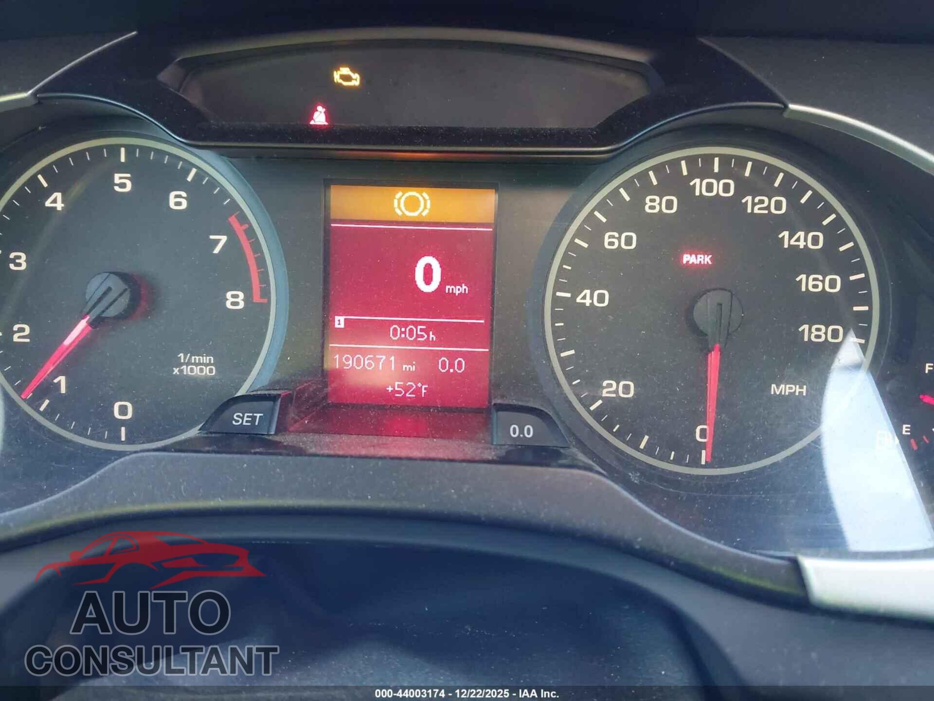 AUDI A4 2012 - WAUDFCFL5CN019750