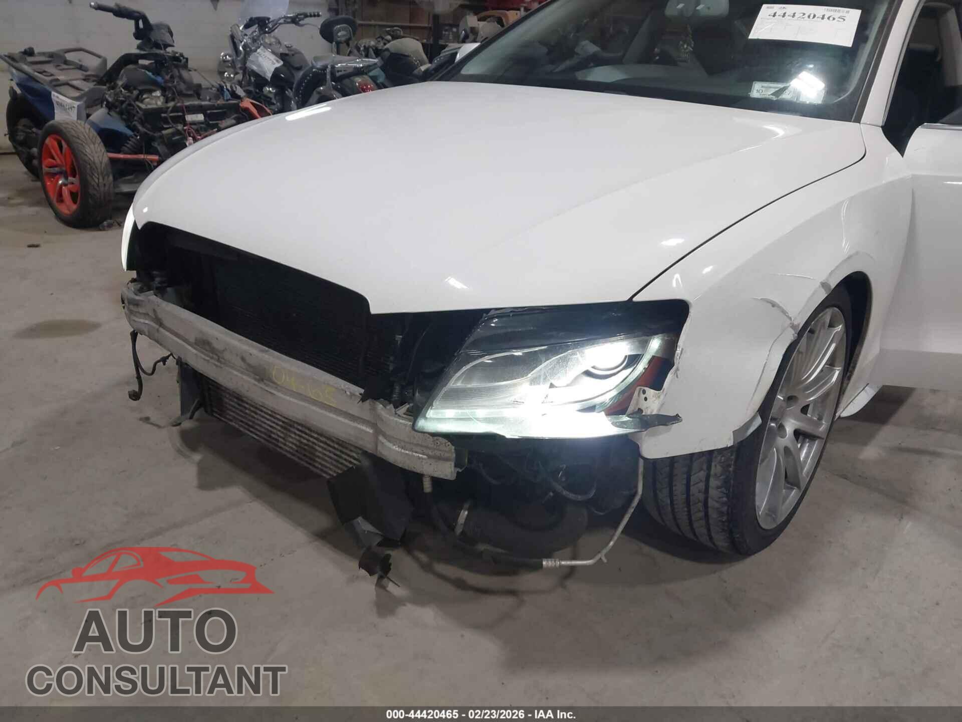 AUDI A5 2012 - WAURFAFR3CA012186