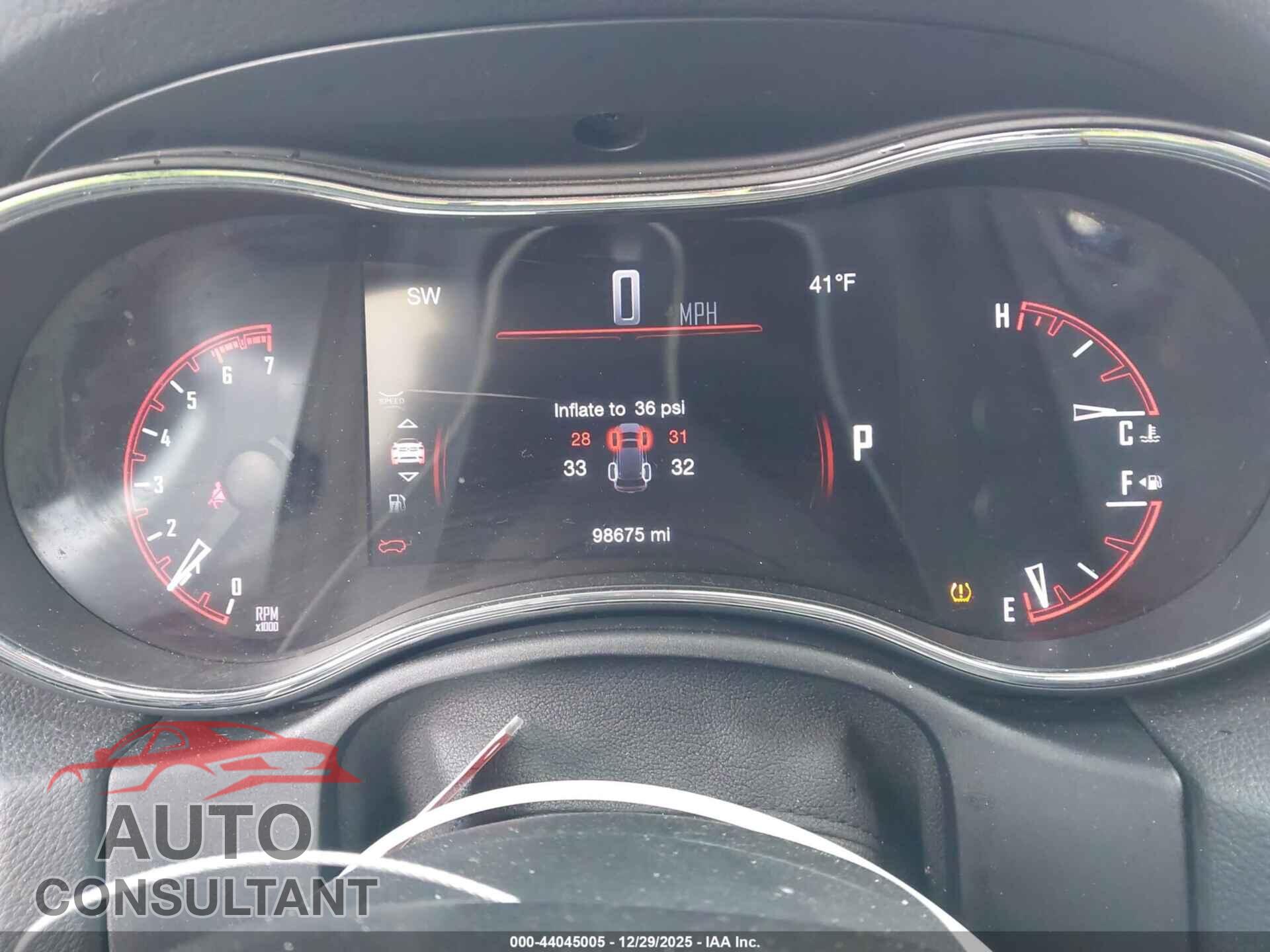 DODGE DURANGO 2017 - 1C4SDJCT8HC806736