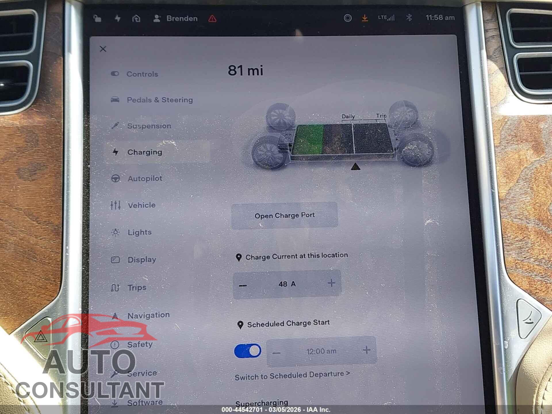 TESLA MODEL S 2017 - 5YJSA1E23HF190895
