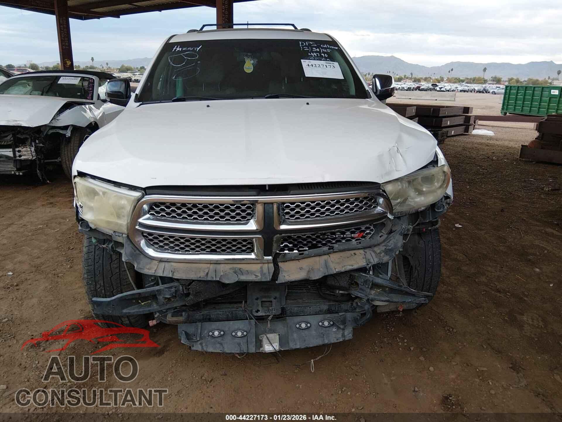 DODGE DURANGO 2013 - 1C4SDJET2DC512532