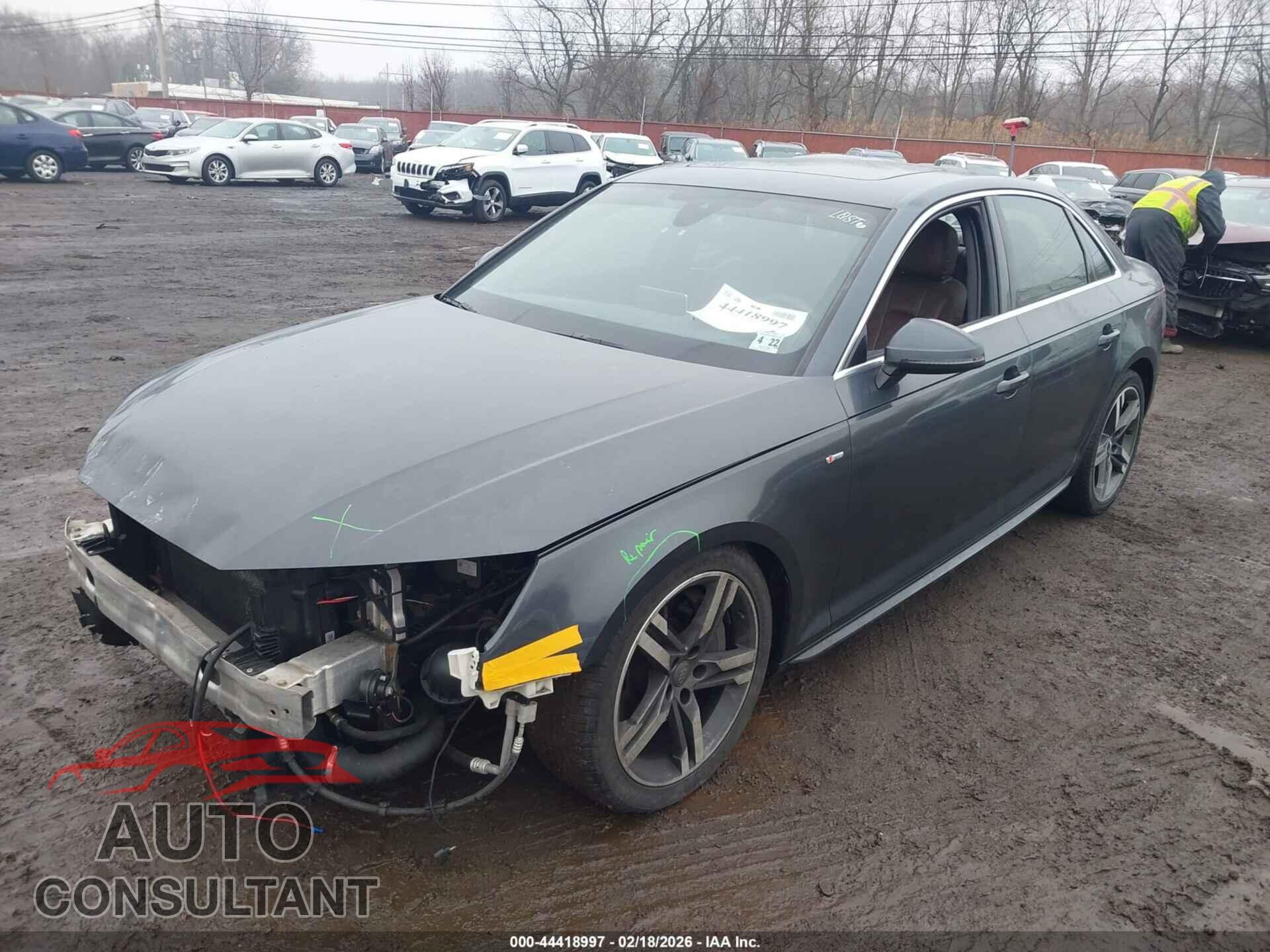 AUDI A4 2017 - WAUENAF46HN065745