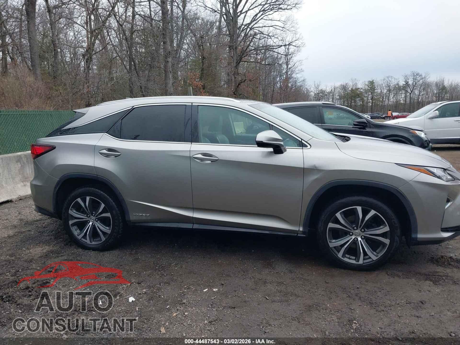 LEXUS RX 450H 2017 - 2T2BGMCA8HC009588