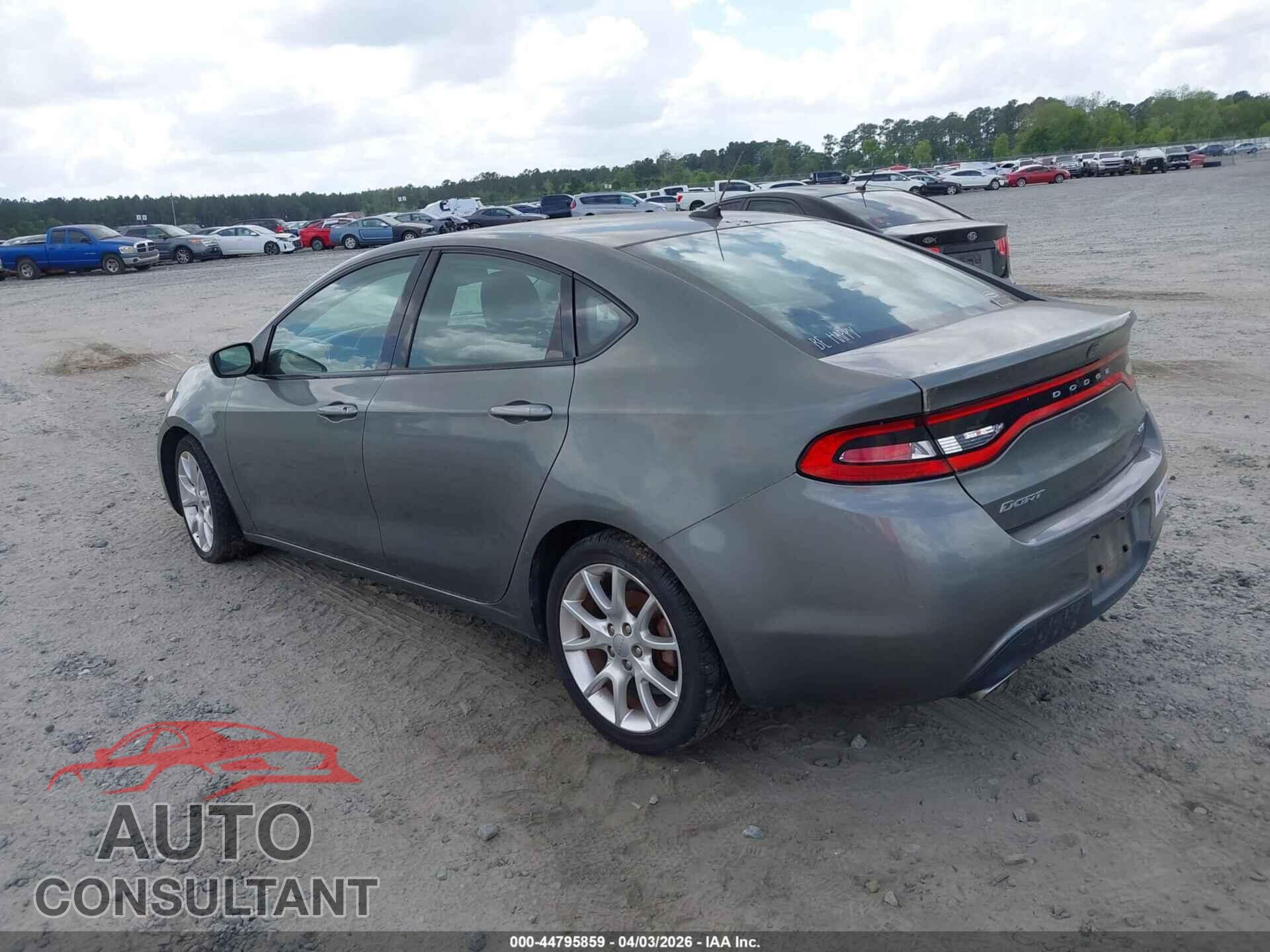 DODGE DART 2013 - 1C3CDFBA0DD290124