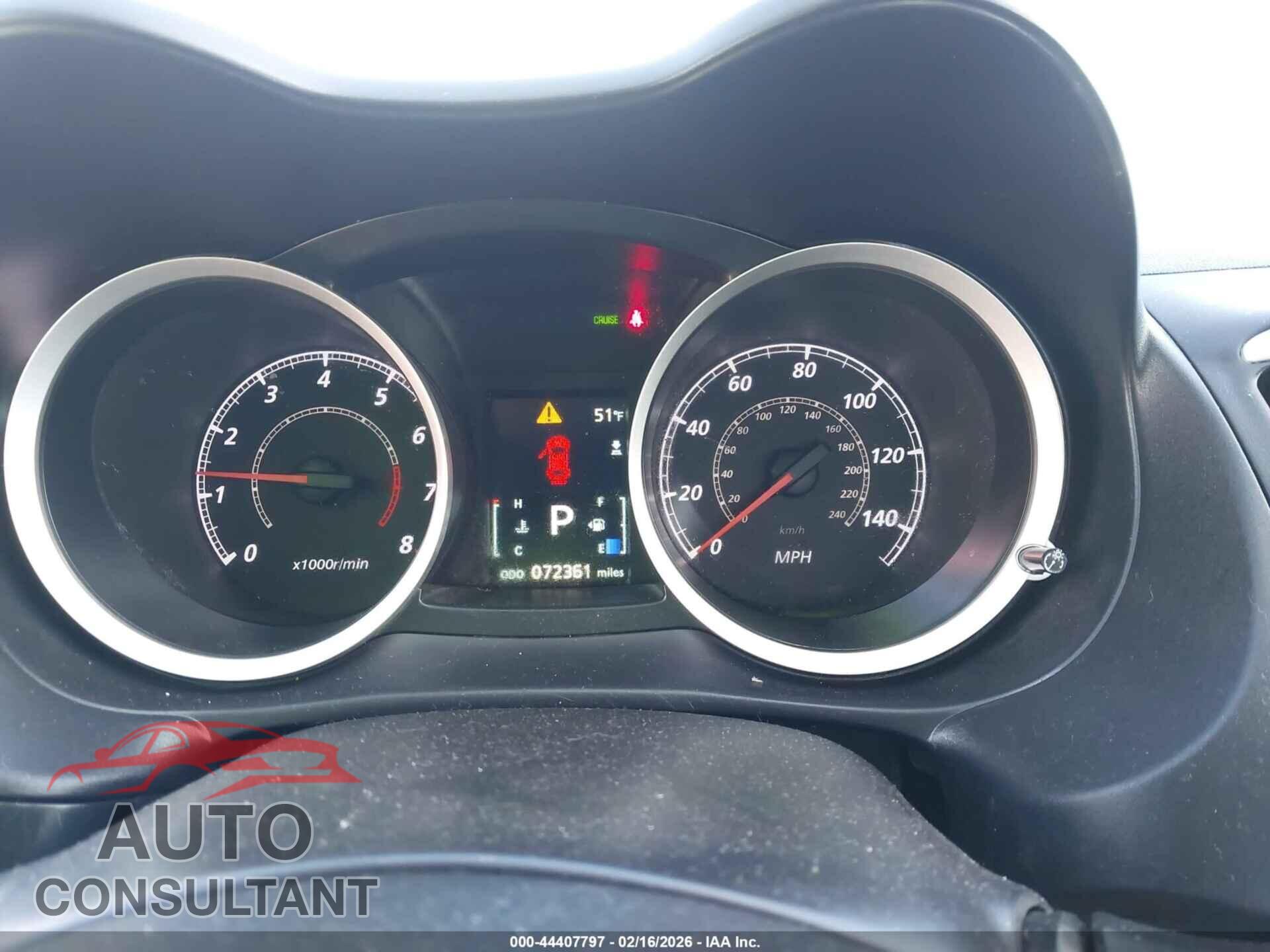 MITSUBISHI LANCER 2016 - JA32U2FU7GU002073