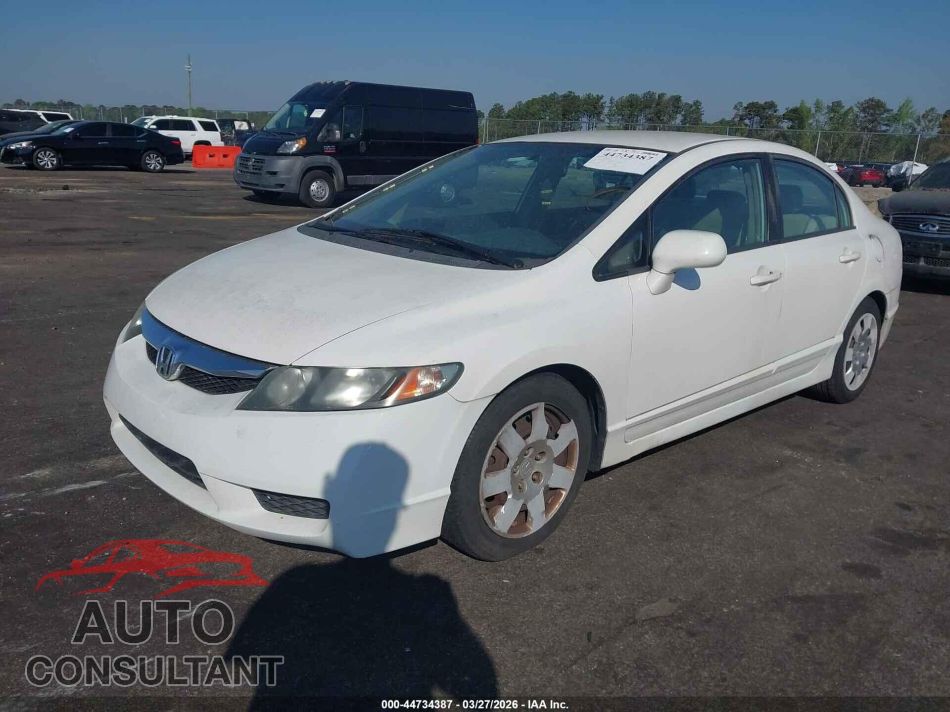 HONDA CIVIC 2010 - 2HGFA1F53AH572727