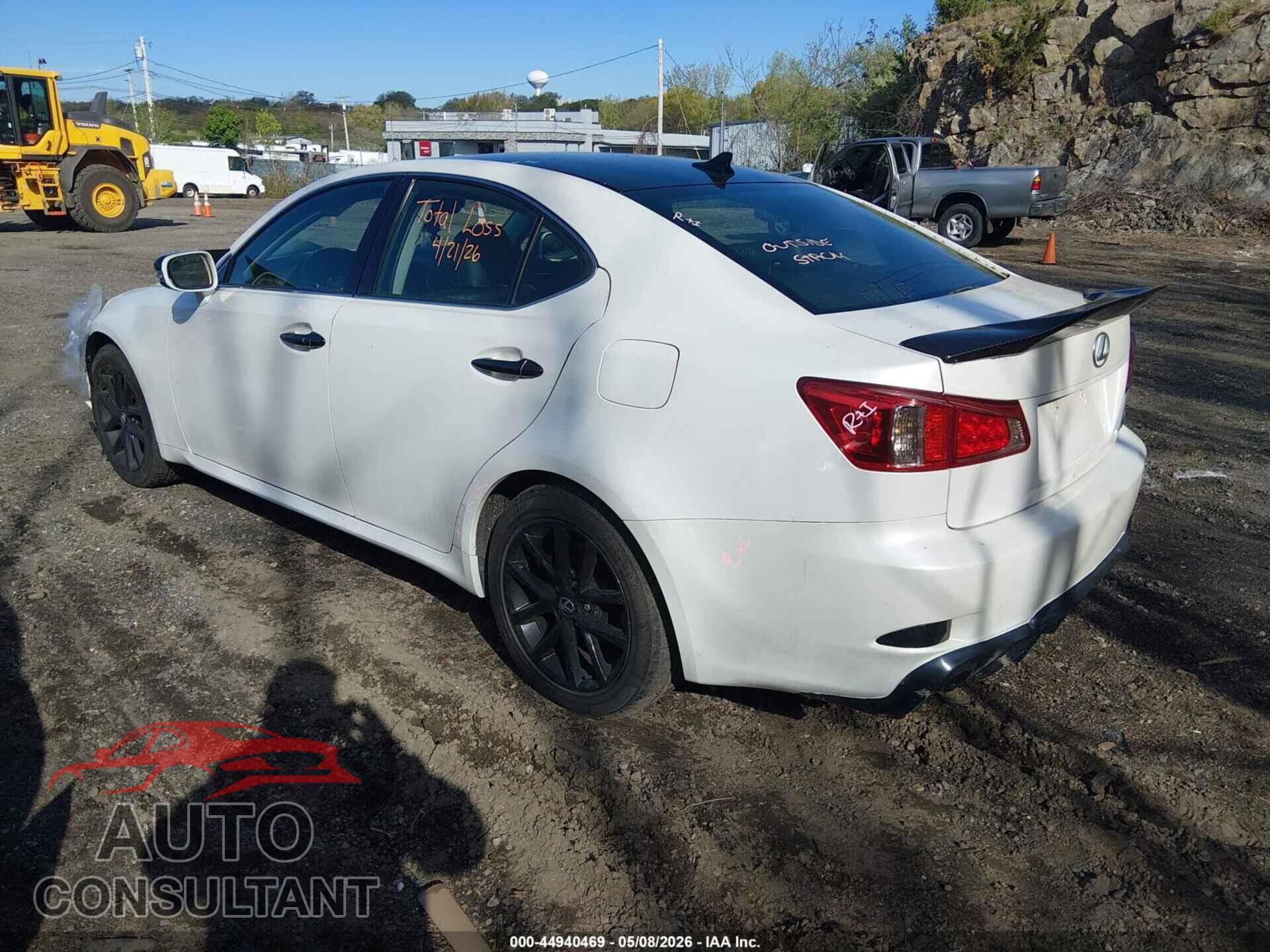 LEXUS IS 250 2011 - JTHCF5C28B5050462