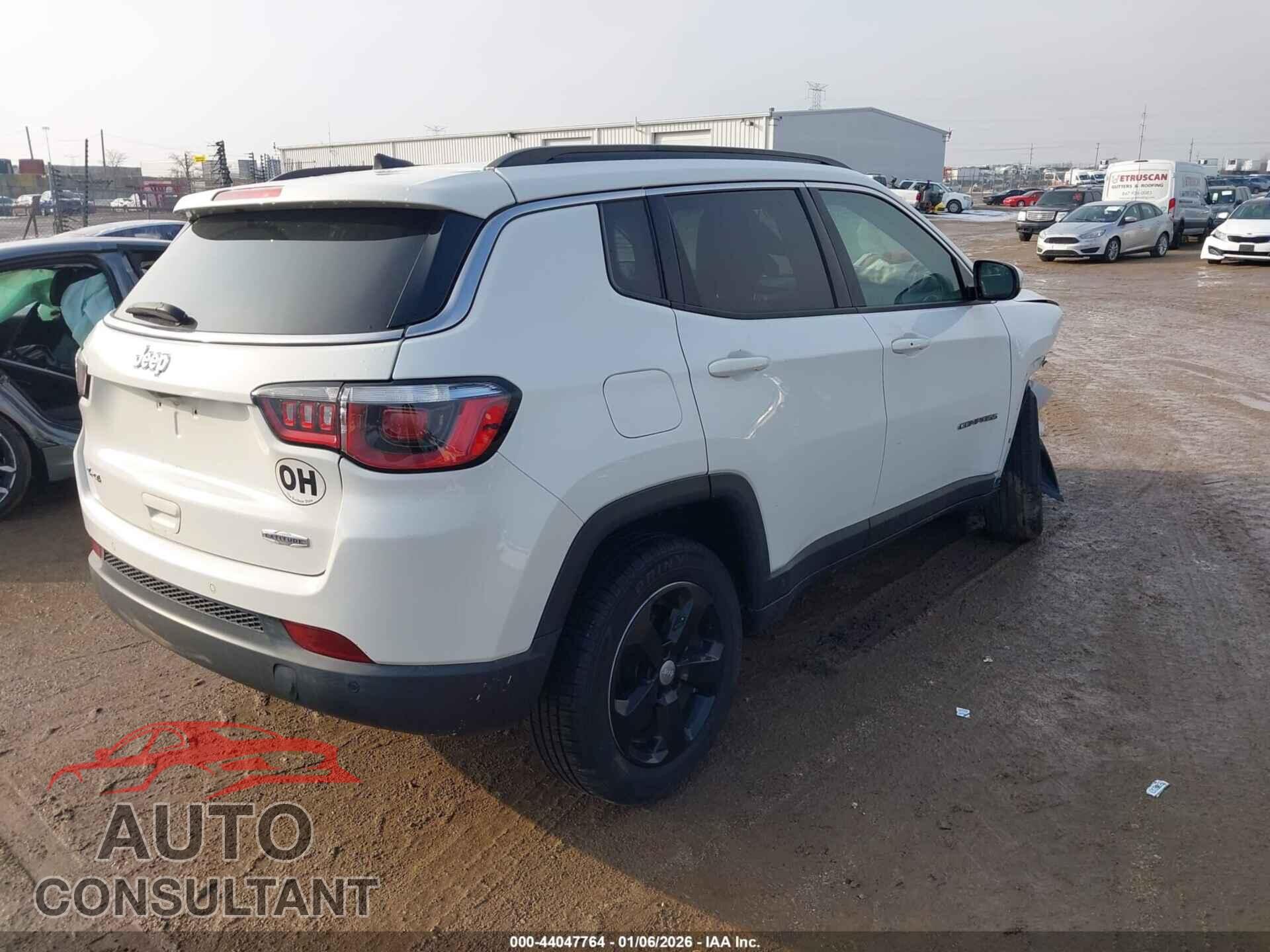 JEEP NEW COMPASS 2017 - 3C4NJDBB8HT645907