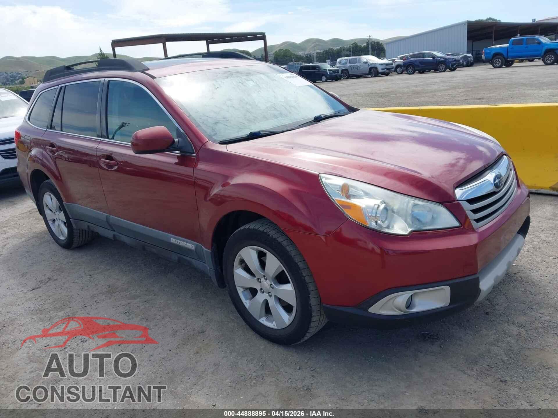 SUBARU OUTBACK 2011 - 4S4BRBLC3B3413933