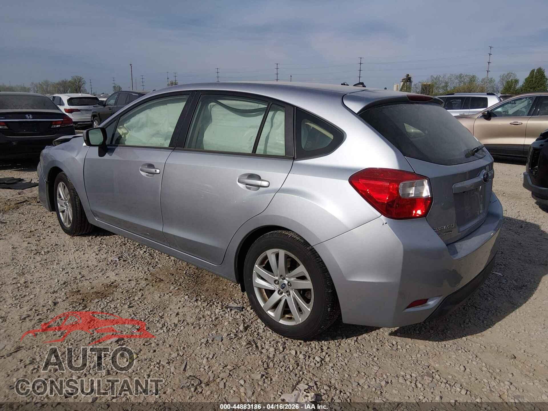 SUBARU IMPREZA 2015 - JF1GPAC60F8246093