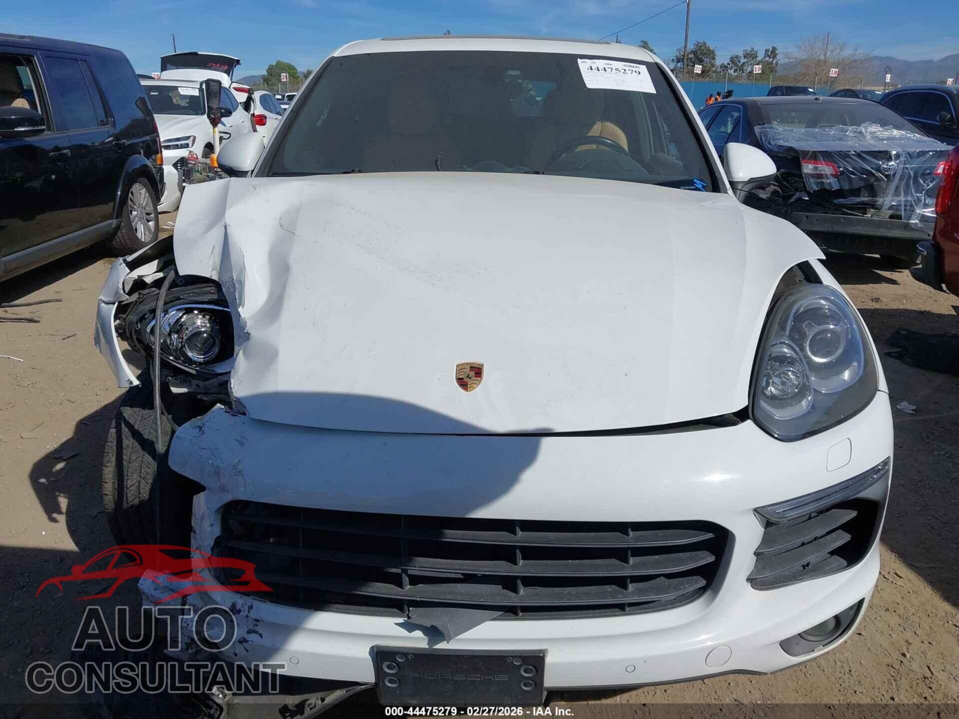 PORSCHE CAYENNE 2017 - WP1AA2A24HKA89034