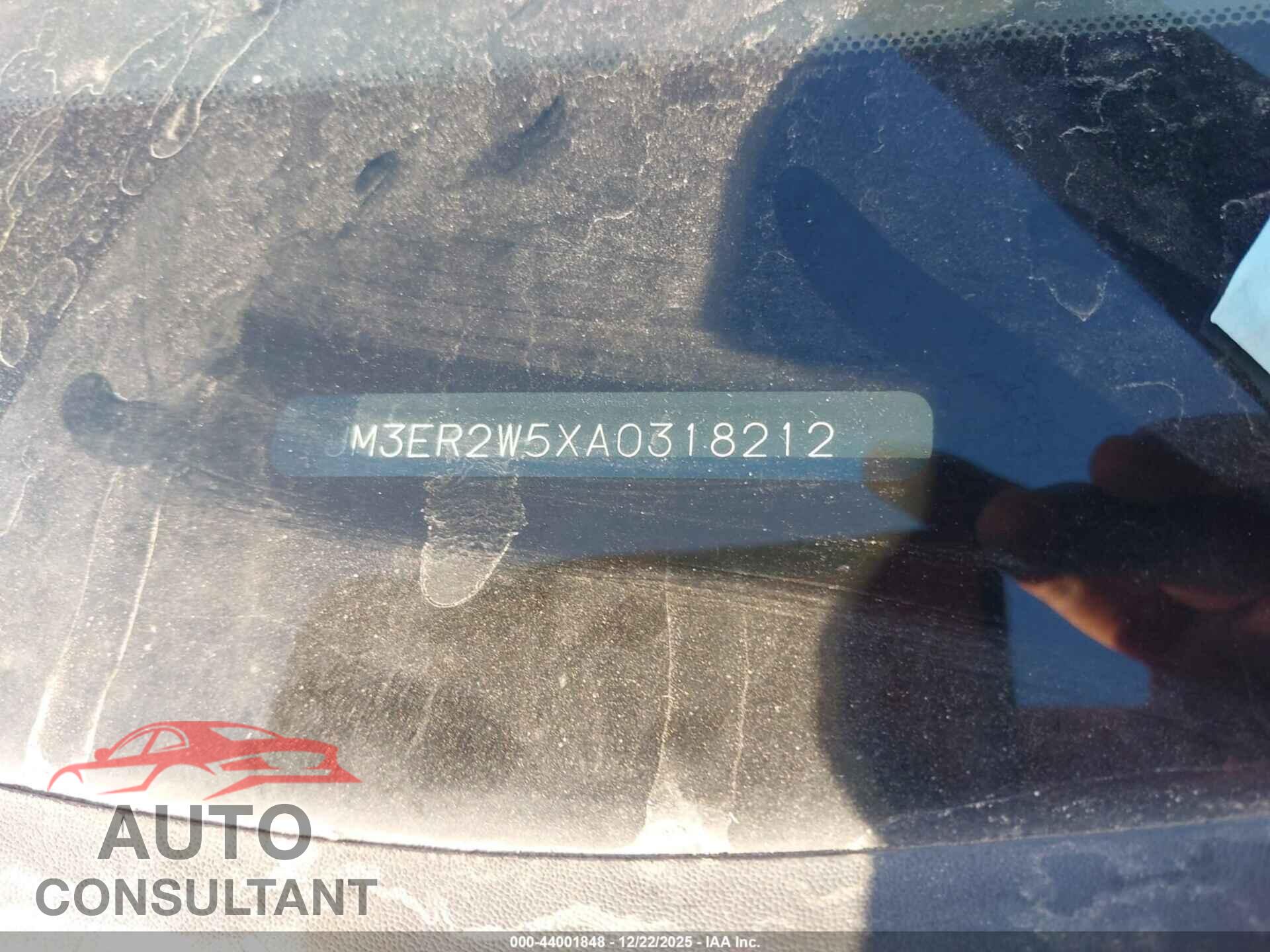 MAZDA CX-7 2010 - JM3ER2W5XA0318212