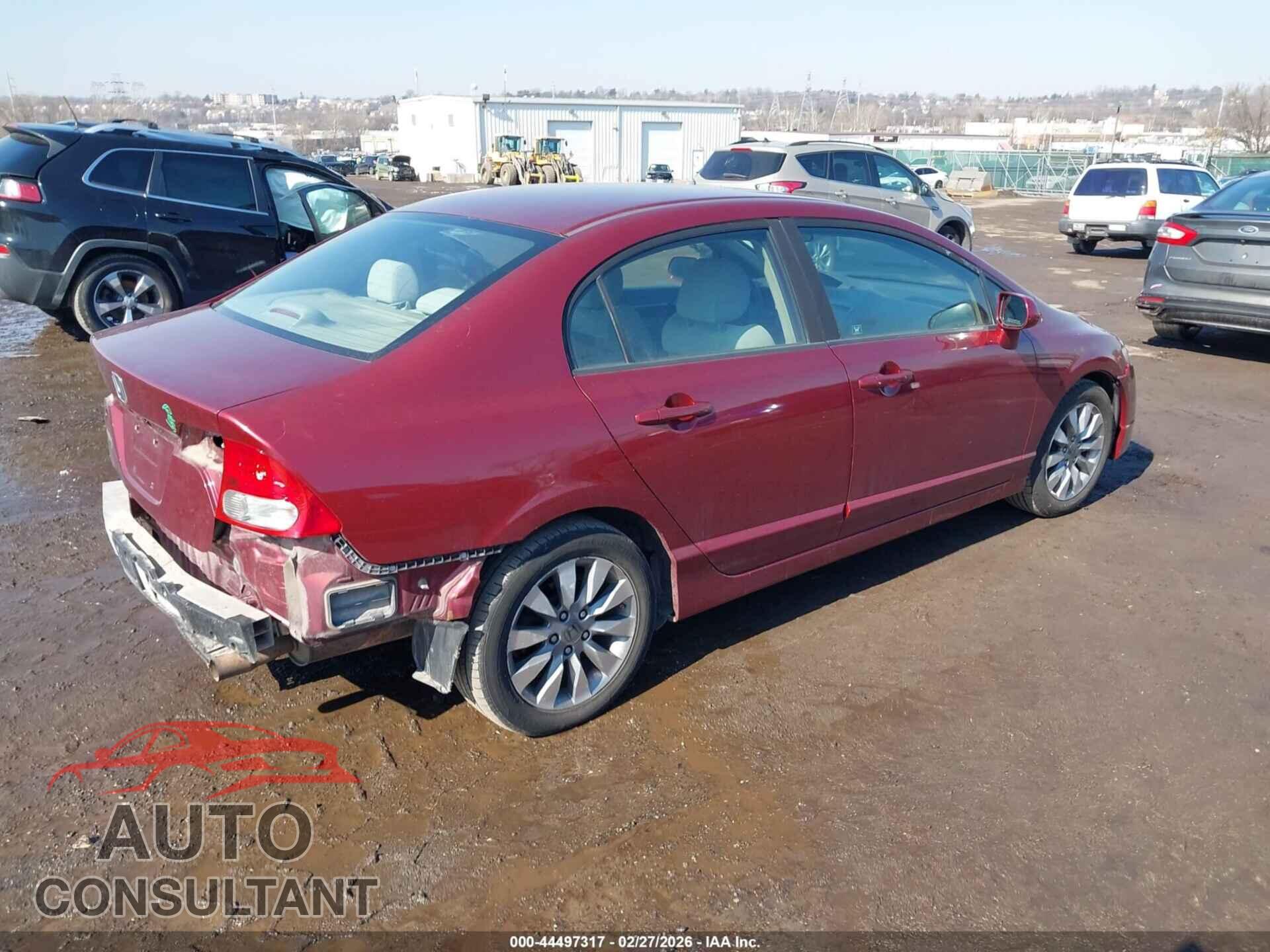 HONDA CIVIC 2009 - 19XFA16899E002425
