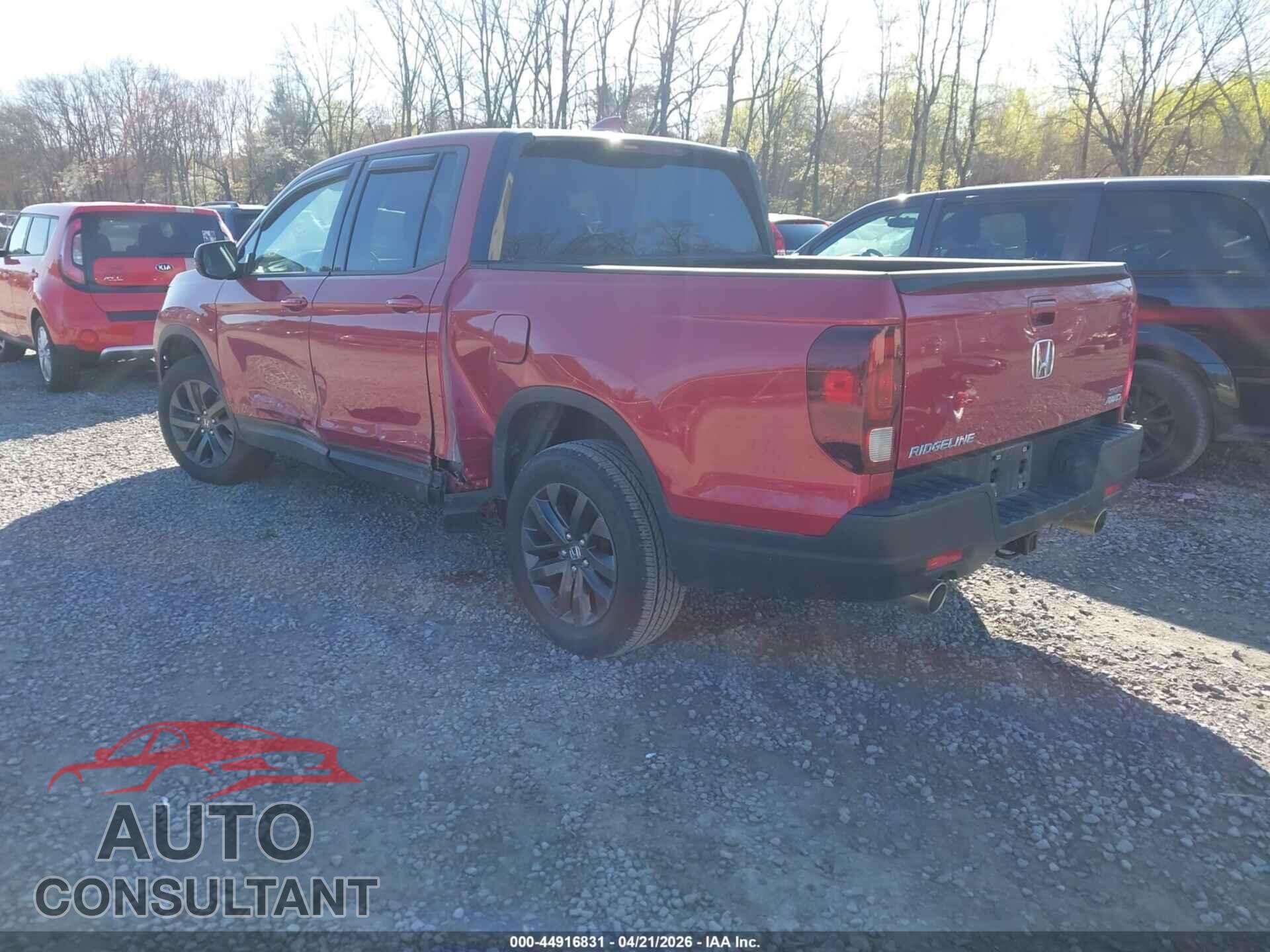 HONDA RIDGELINE 2021 - 5FPYK3F11MB026877