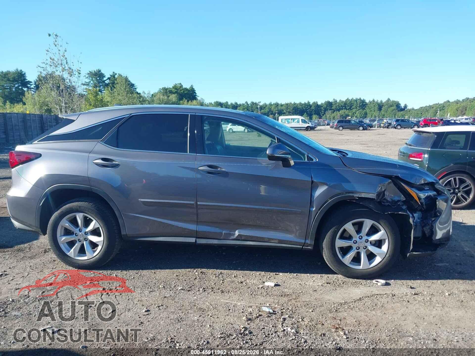 LEXUS RX 350 2017 - 2T2BZMCA6HC123745