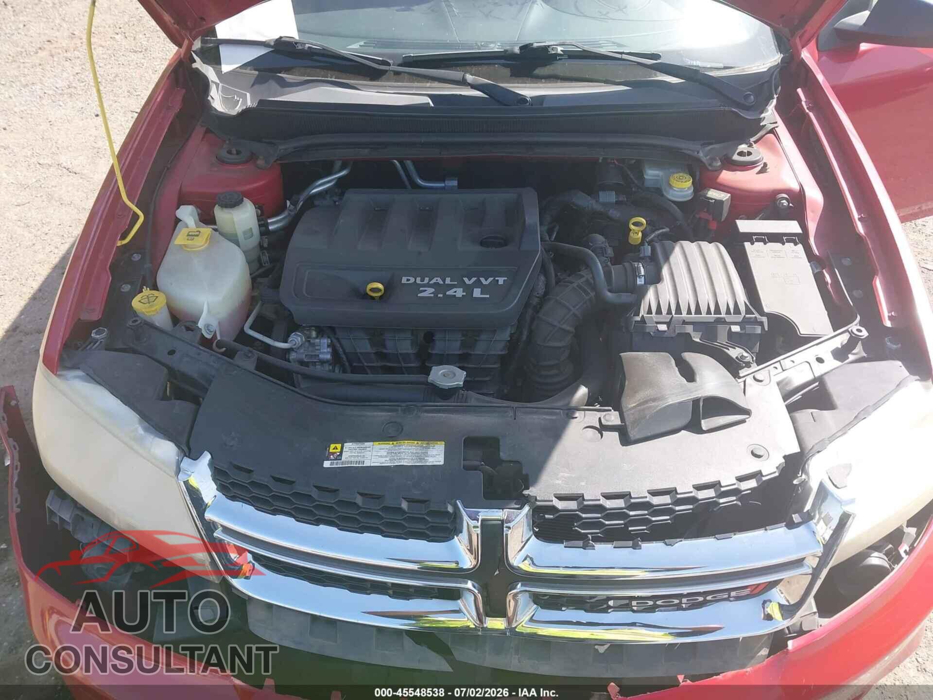 DODGE AVENGER 2013 - 1C3CDZAB7DN637681