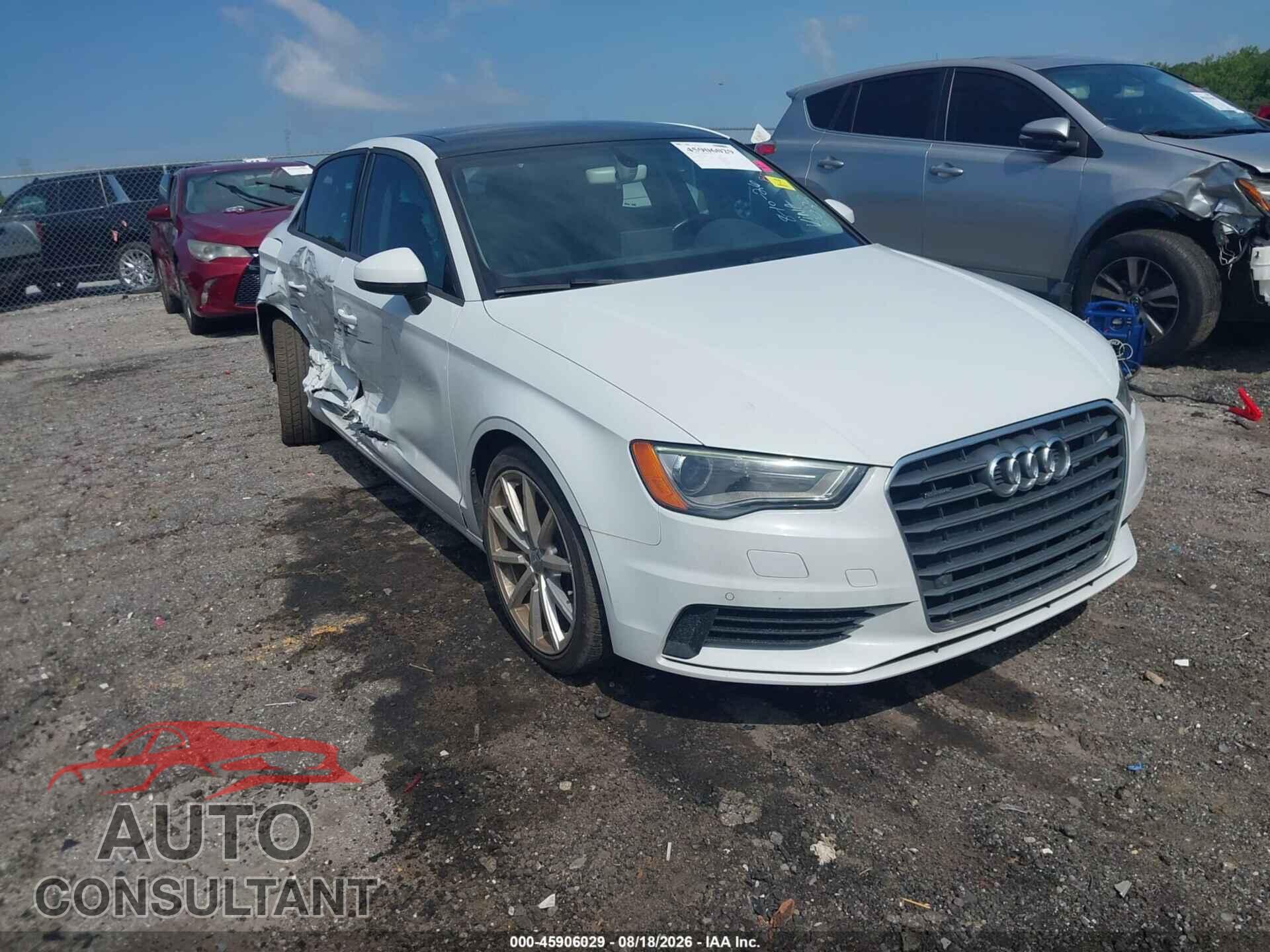 AUDI A3 2016 - WAUB8GFF4G1009033