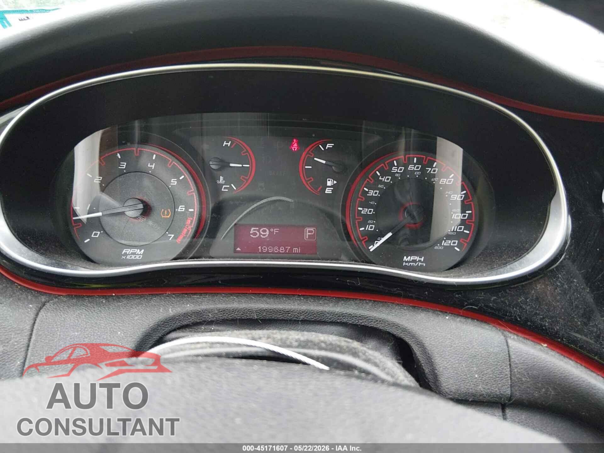 DODGE DART 2015 - 1C3CDFBB1FD346549