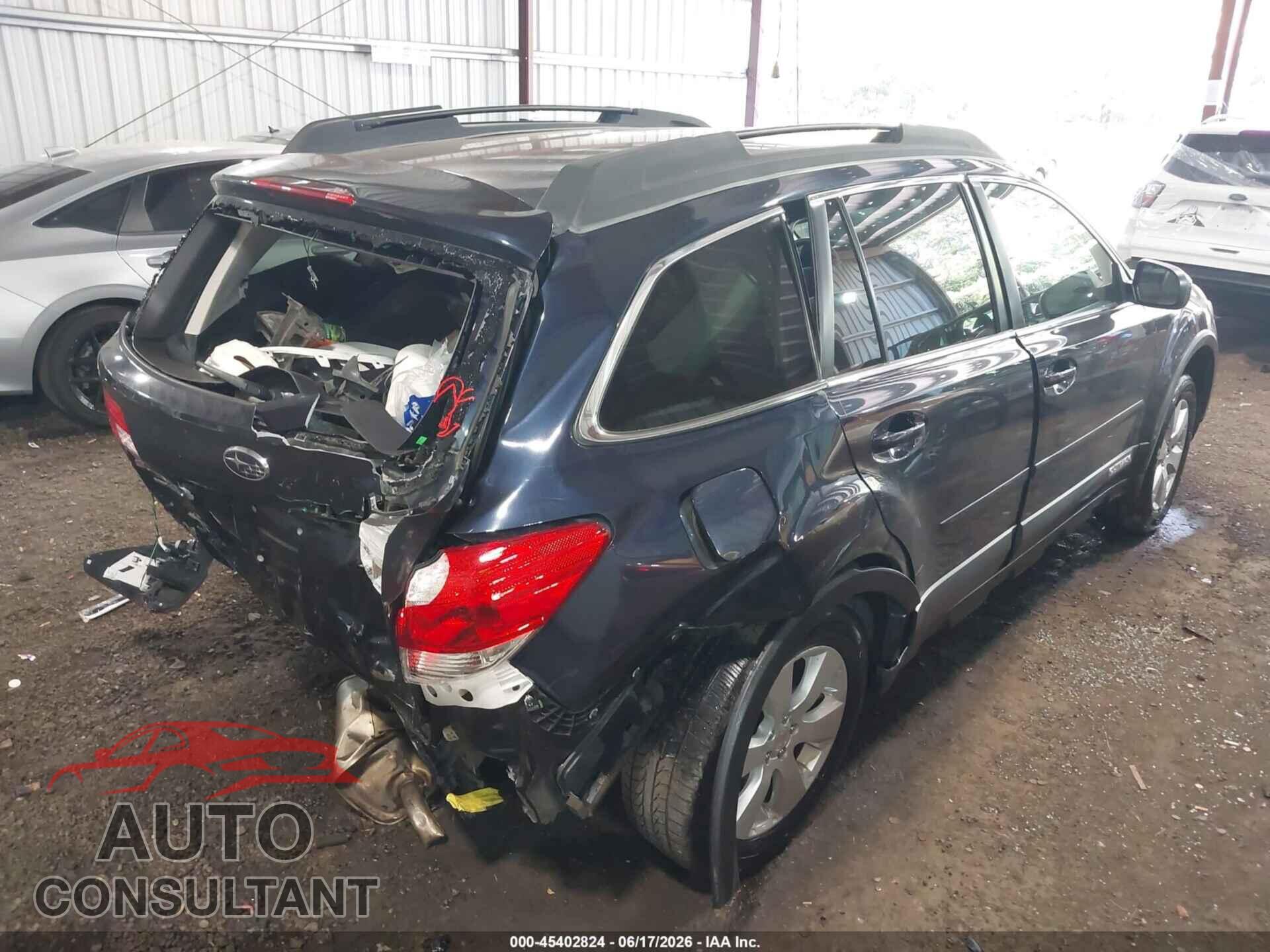 SUBARU OUTBACK 2012 - 4S4BRCBC7C3252995